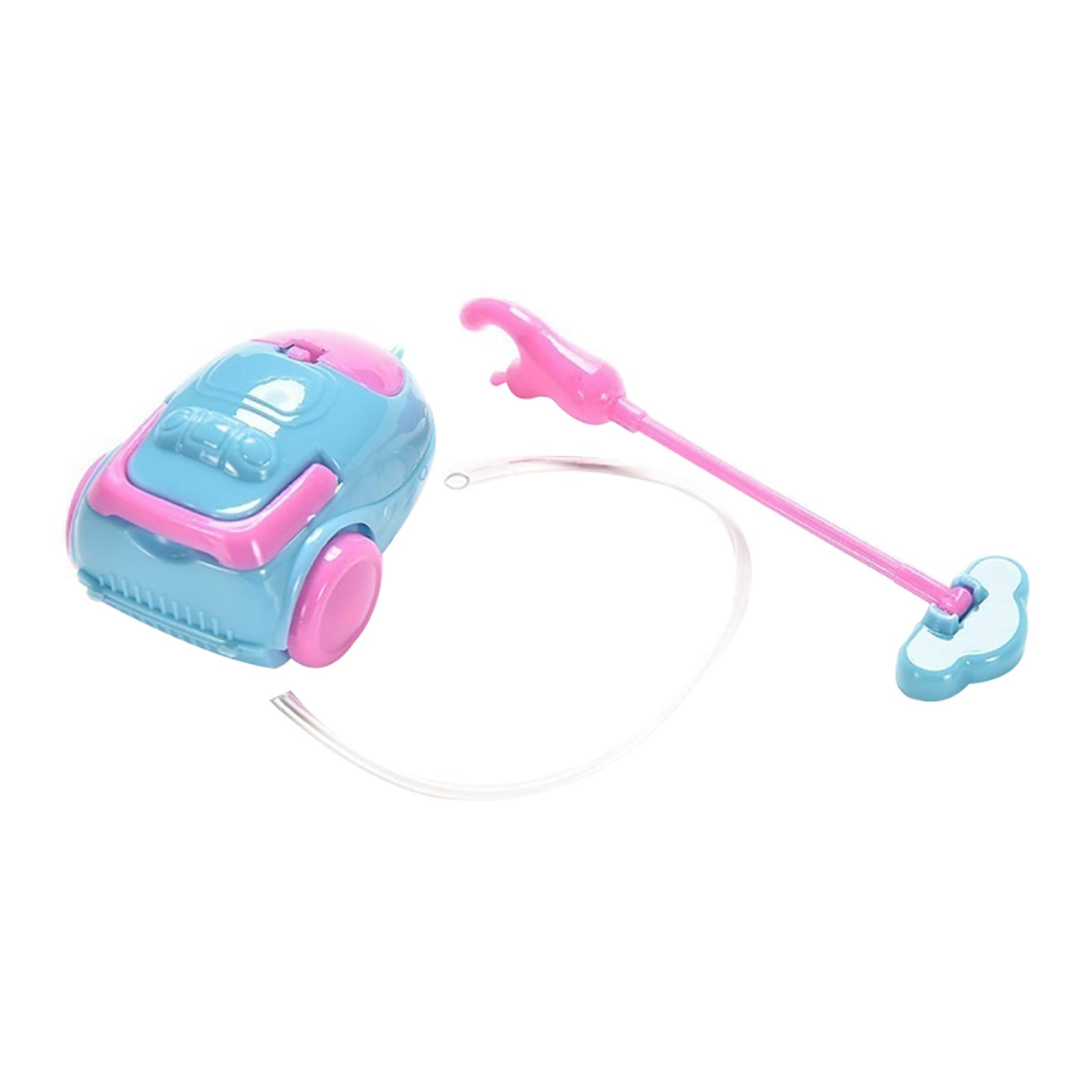 IKAXIYO Mini Dollhouse Vacuum Cleaner - Cute Plastic Cleaning Toy for Dollhouse Accessories & Gifts | Perfect for Pretend Play, Kids' Role-Playing Games & Dollhouse Decor