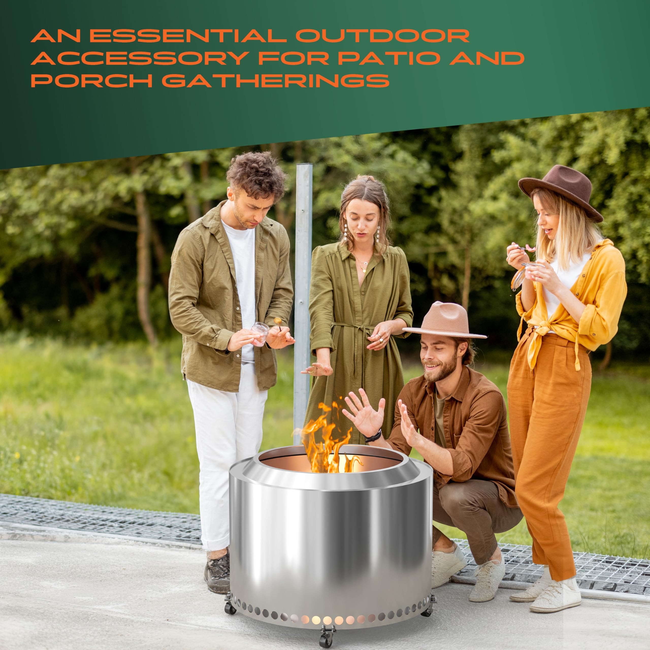 Solo Stove Yukon Fire Pit Stand - 28