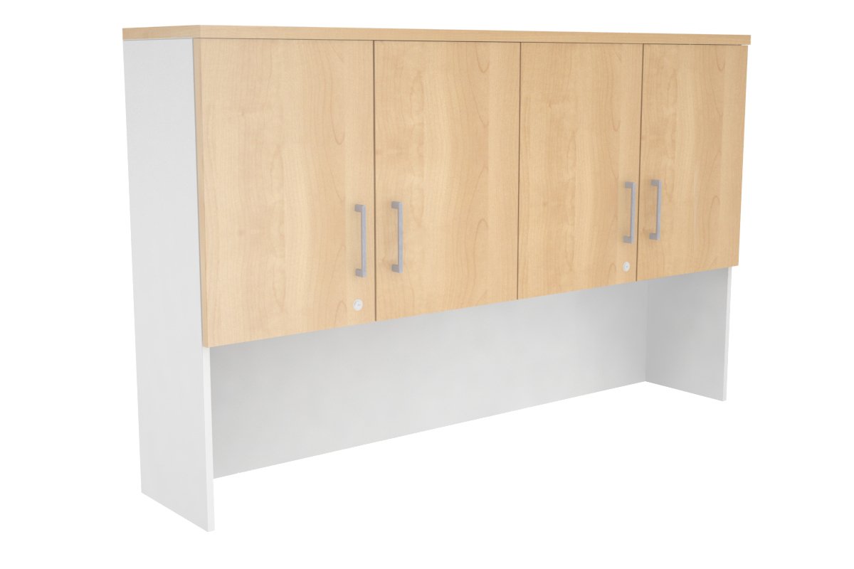 Open Hutch with Shelves & Small Doors - 1600W x 1120H x 350D - Perfect for Kitchen Storage, Dining Room Display, or Home Office Organization