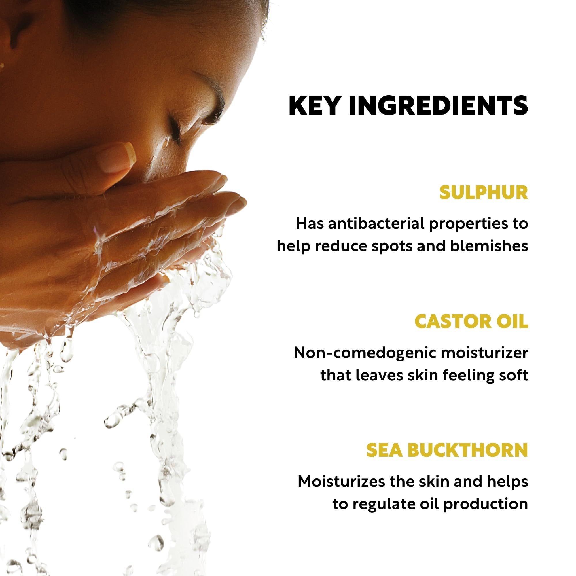 Clever Soap 3% Sulfur Face Wash for Oily Skin - Exfoliating Blemish Control Cleanser with Antibacterial Formula - Fragrance Free Moisturizing Sulfur Soap for Sensitive Skin (Men & Women) - Perfect for Daily Acne Treatment and Deep Pore Cleansing