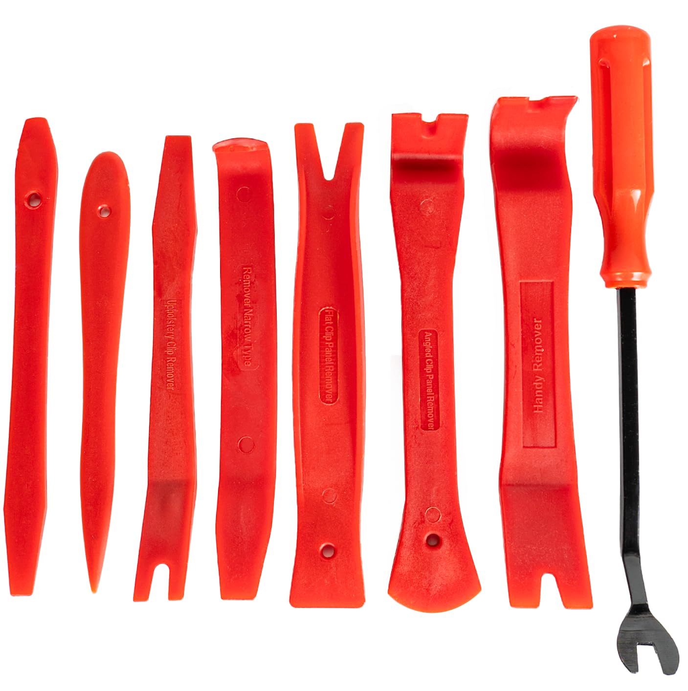 Auto Trim Removal Tool Kit - No Scratch Plastic Pry Tools for Car Door Panels, Fasteners, Clips & Dashboards | Safe Interior Trim Removal | Perfect for DIY Auto Repair & Detailing
