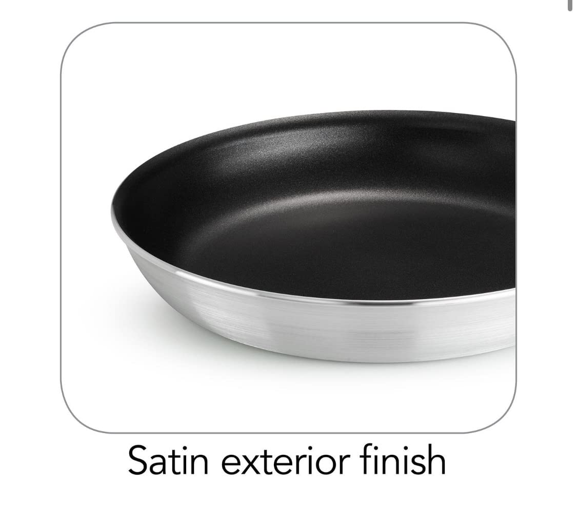 2-Pack 10-Inch Nonstick Restaurant Fry Pans - Professional Grade Cookware for Home & Commercial Kitchens, Perfect for Frying, Sautéing & Stir-Frying