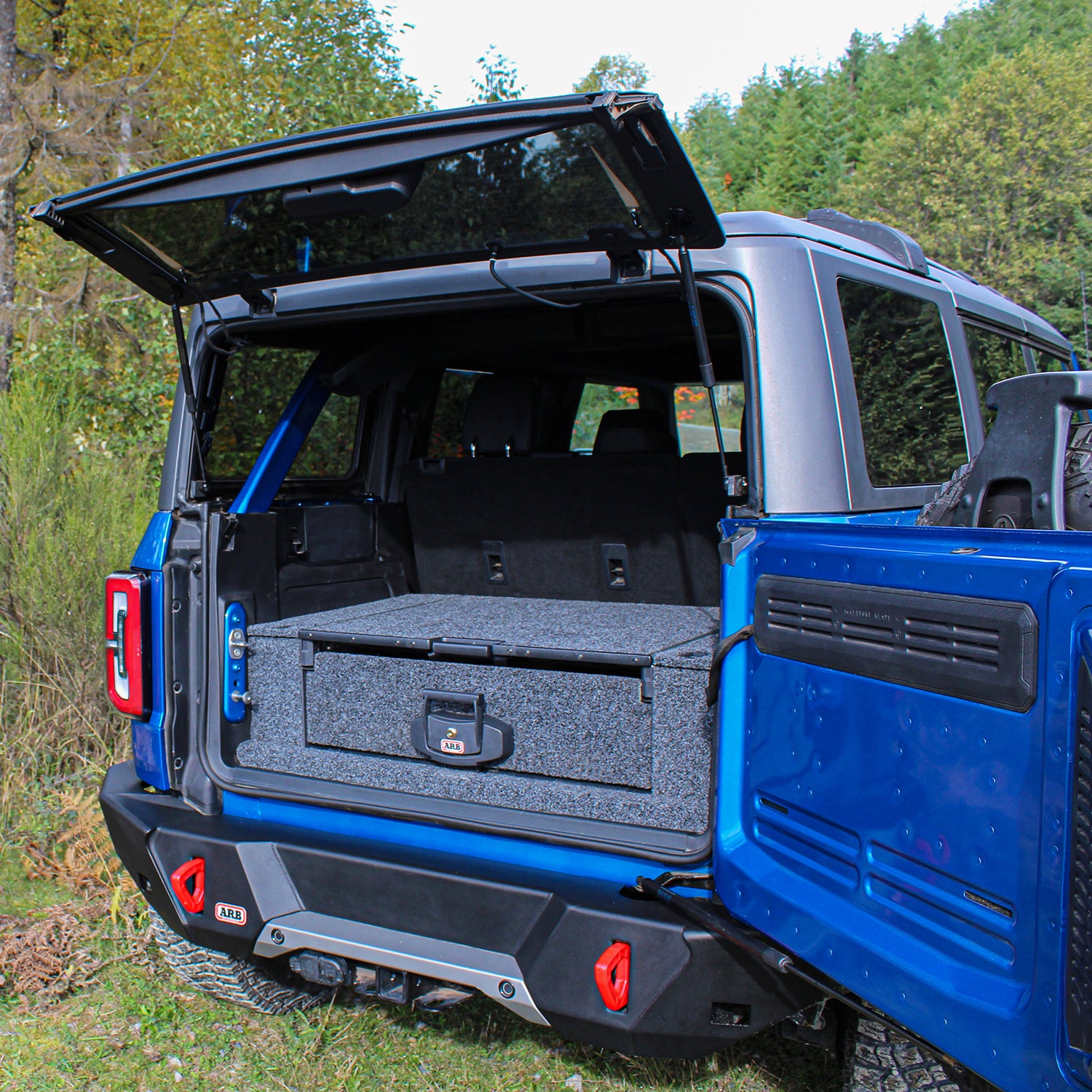 ARB Outback Drawer Kit for 2021-2023 Ford Bronco 4 Door - Heavy Duty Storage Solution for Camping, Off-Roading & Outdoor Adventures