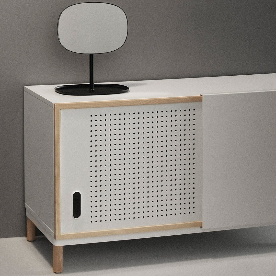 Modern Kabino Sideboard with 4 Drawers - Mid-Century Buffet Cabinet for Dining Room, Living Room & Entryway Storage