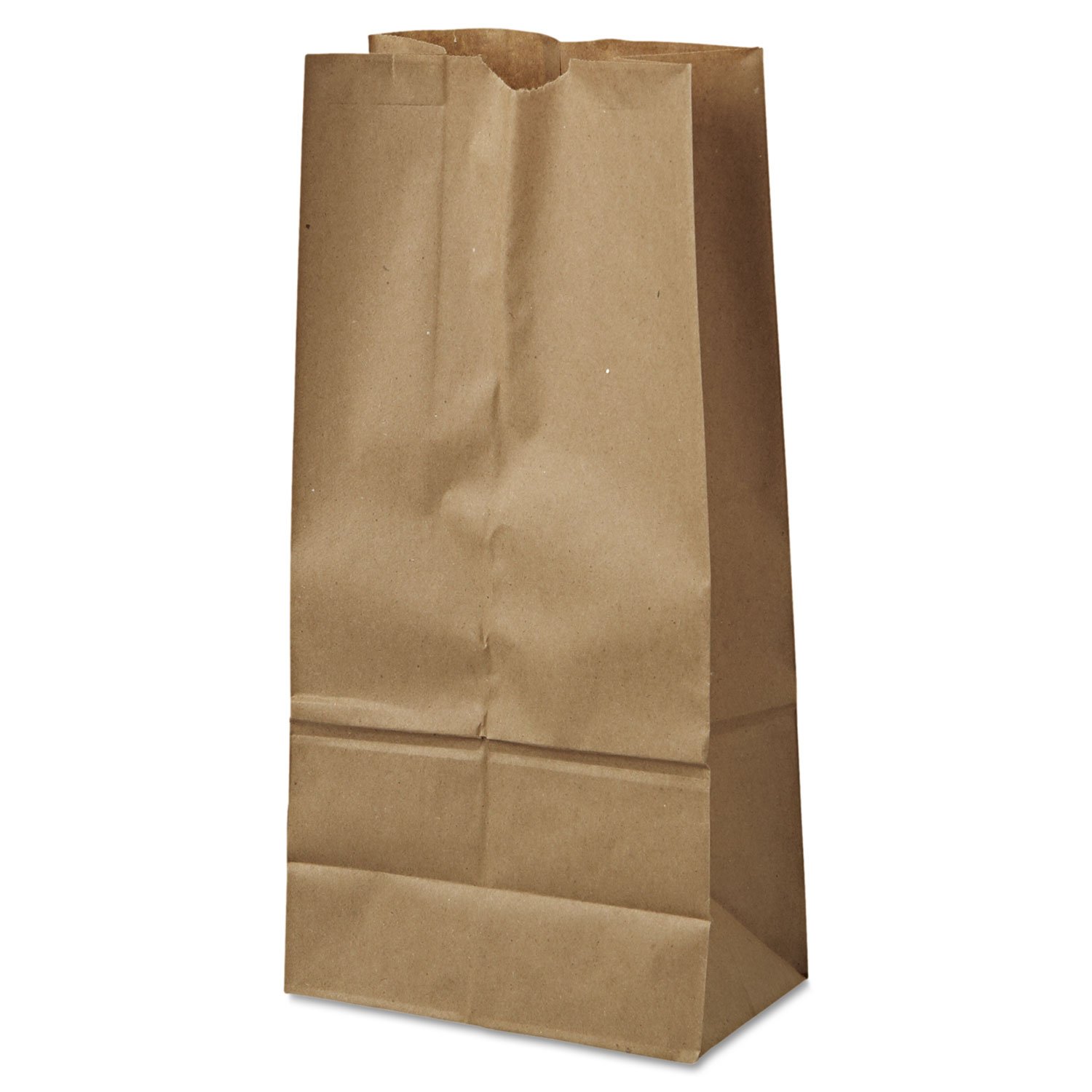 BAGGK16500 - Eco-Friendly Grocery Paper Bags with Handles, 100% Recyclable Brown Kraft Shopping Bags - Perfect for Grocery Stores, Farmers Markets & Retail Packaging