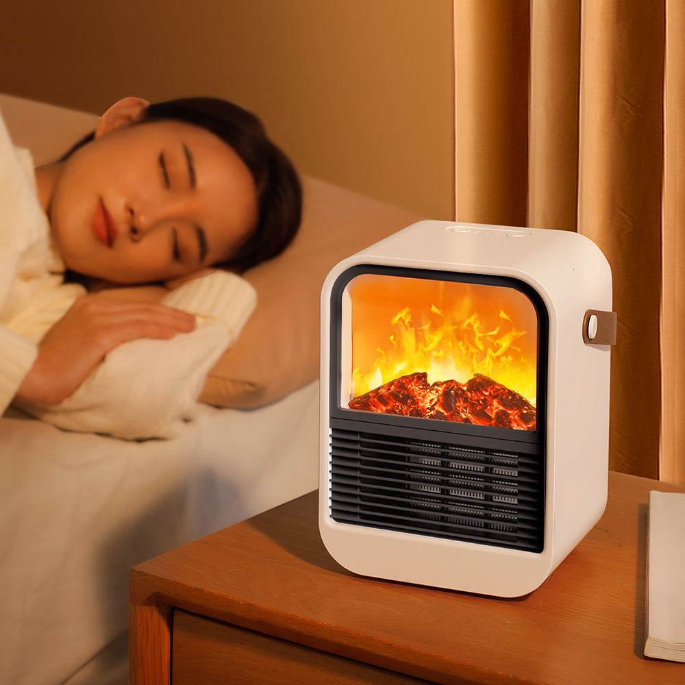 Mini Portable Table Top Heater - Compact Electric Space Heater for Office, Desk & Small Rooms - Fast Heating with Adjustable Thermostat - Perfect for Winter, Home & Workspace Warmth