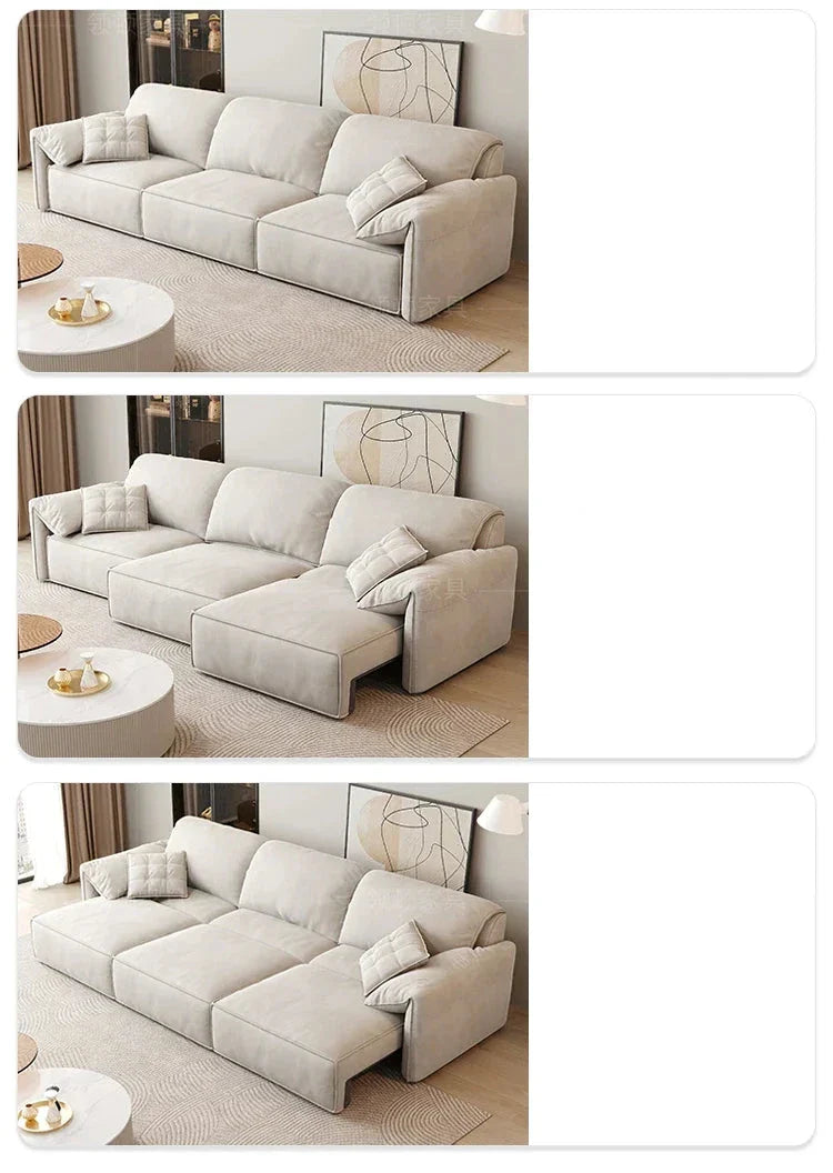 Premium Electric Recliner Sofa Set with Power Remote - Ultra Comfort for Living Room, Home Theater & Lounge Areas - Modern Leather Sectional Couch with Adjustable Positions