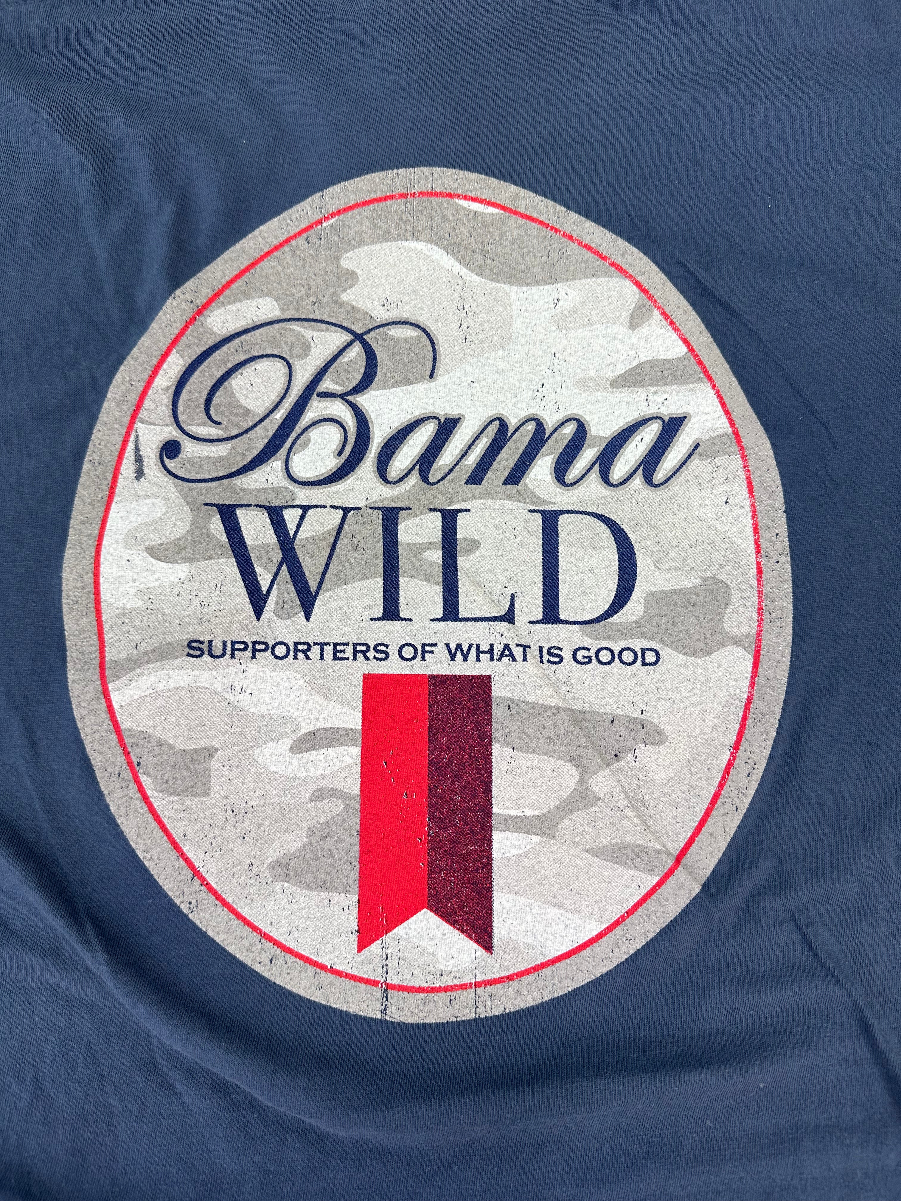 Bama Wild Supporters Of What Is Good Shirt - Alabama Fan T-Shirt for Men & Women - Perfect for Game Day, Tailgating & College Football Events