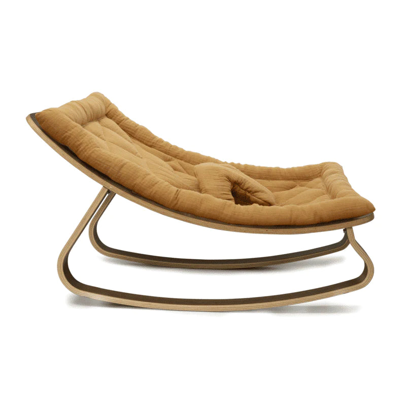 Charlie Crane Levo Baby Rocker - Adjustable Infant Bouncer & Rocking Chair for Newborns to Toddlers | Perfect for Nursery, Playroom & Travel | Soothing Motion & Comfortable Design