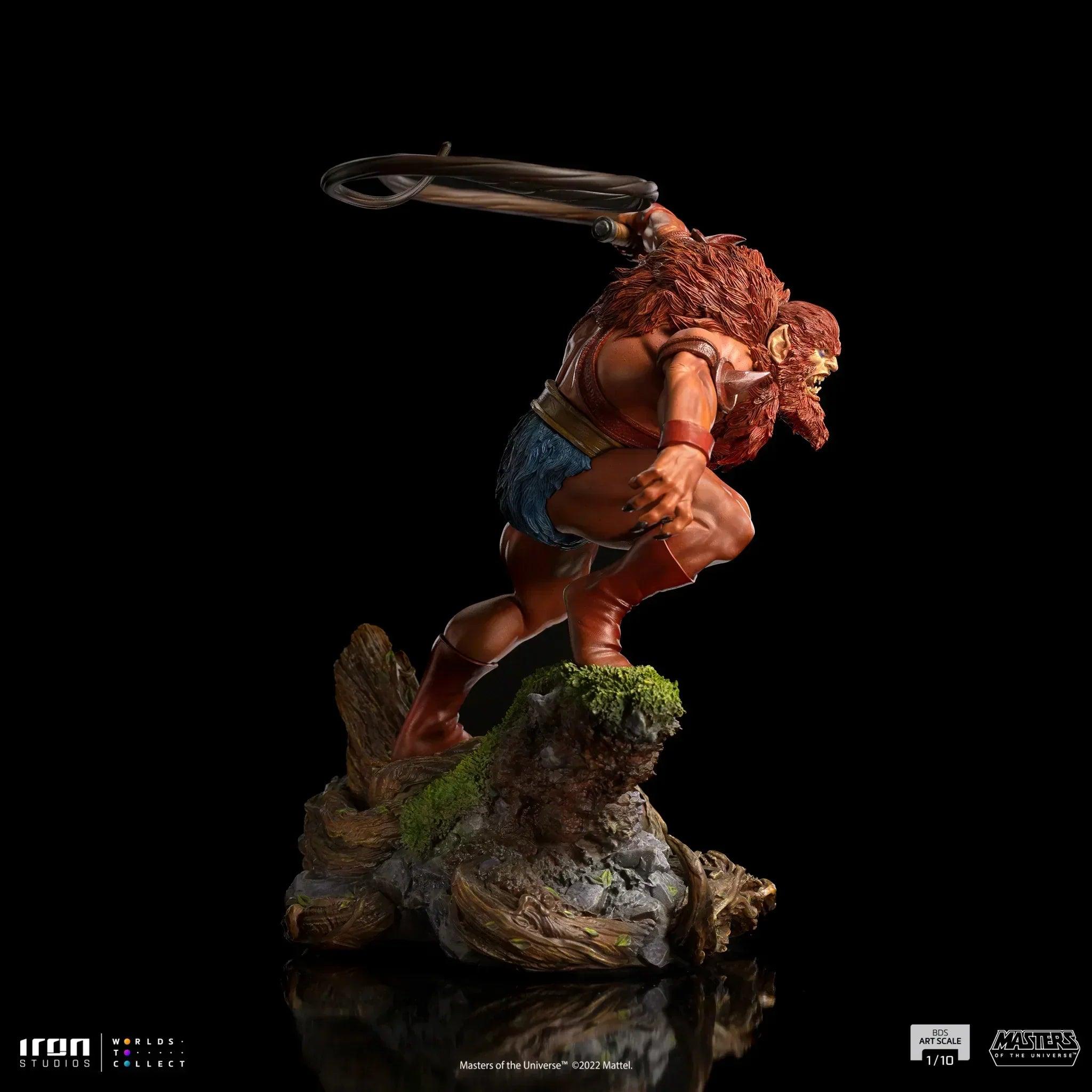Iron Studios Masters of the Universe Beast Man BDS Art Scale 1/10 Statue - Collectible Action Figure for Display & Home Decor