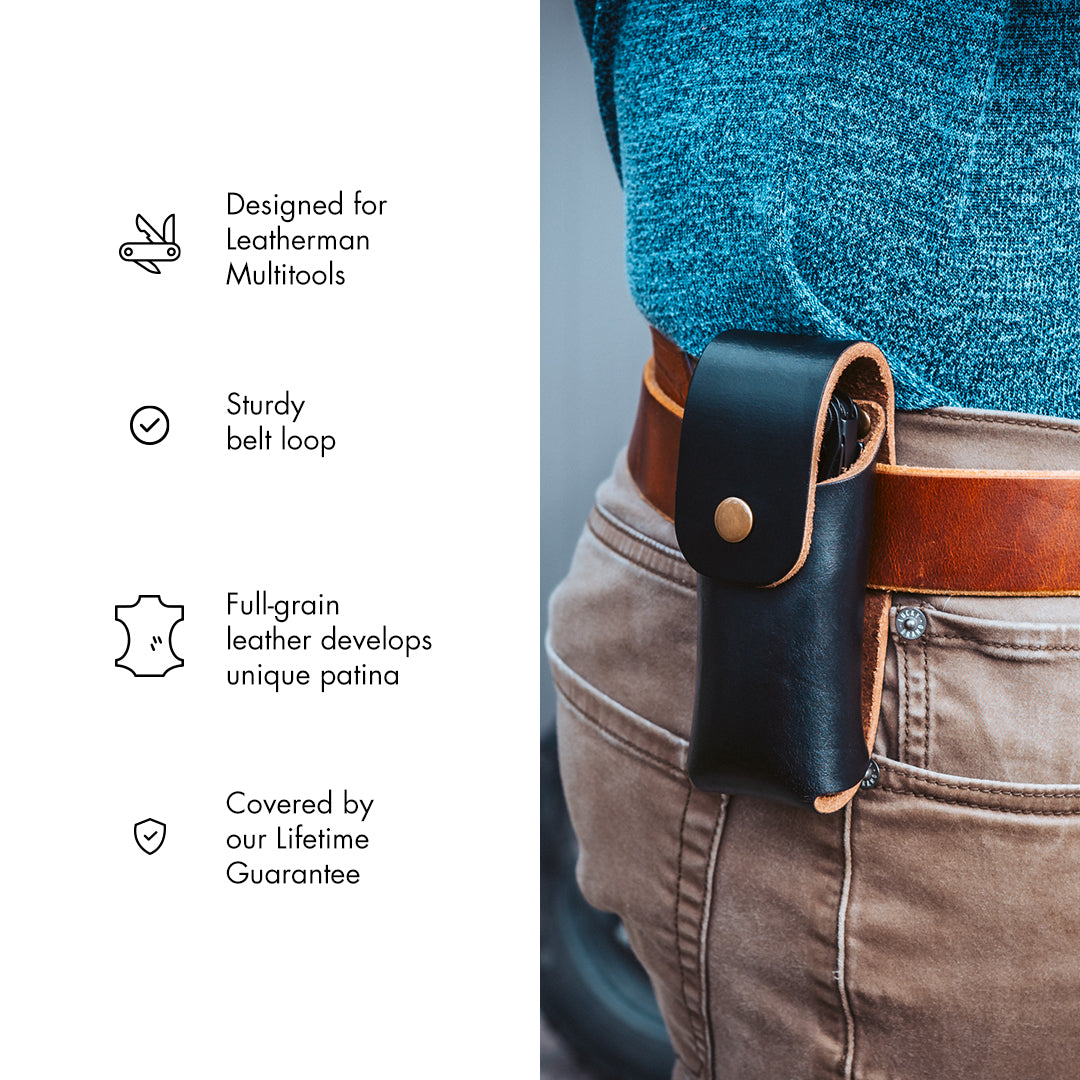 Leatherman Multitool Sheath - Durable Nylon Belt Holster for Leatherman Multi-Tools | Perfect for Camping, Hiking, Outdoor Adventures & Everyday Carry (EDC)
