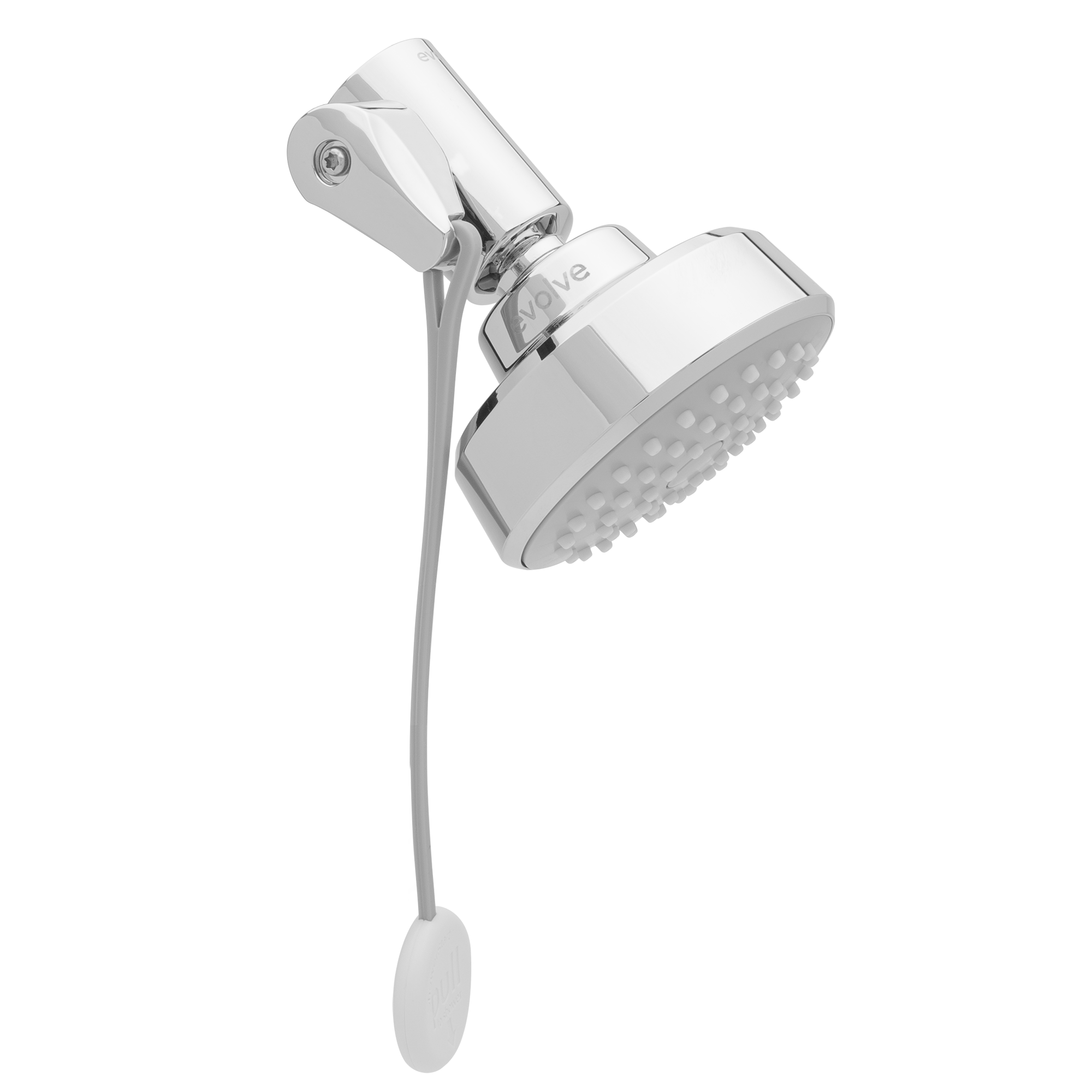 Evolve Technologies 3.25 Inch WaterSense Certified Fixed Showerhead with Thermostatic Valve - High Pressure Water Saving Shower Head for Bathroom, Spa, and Home Use