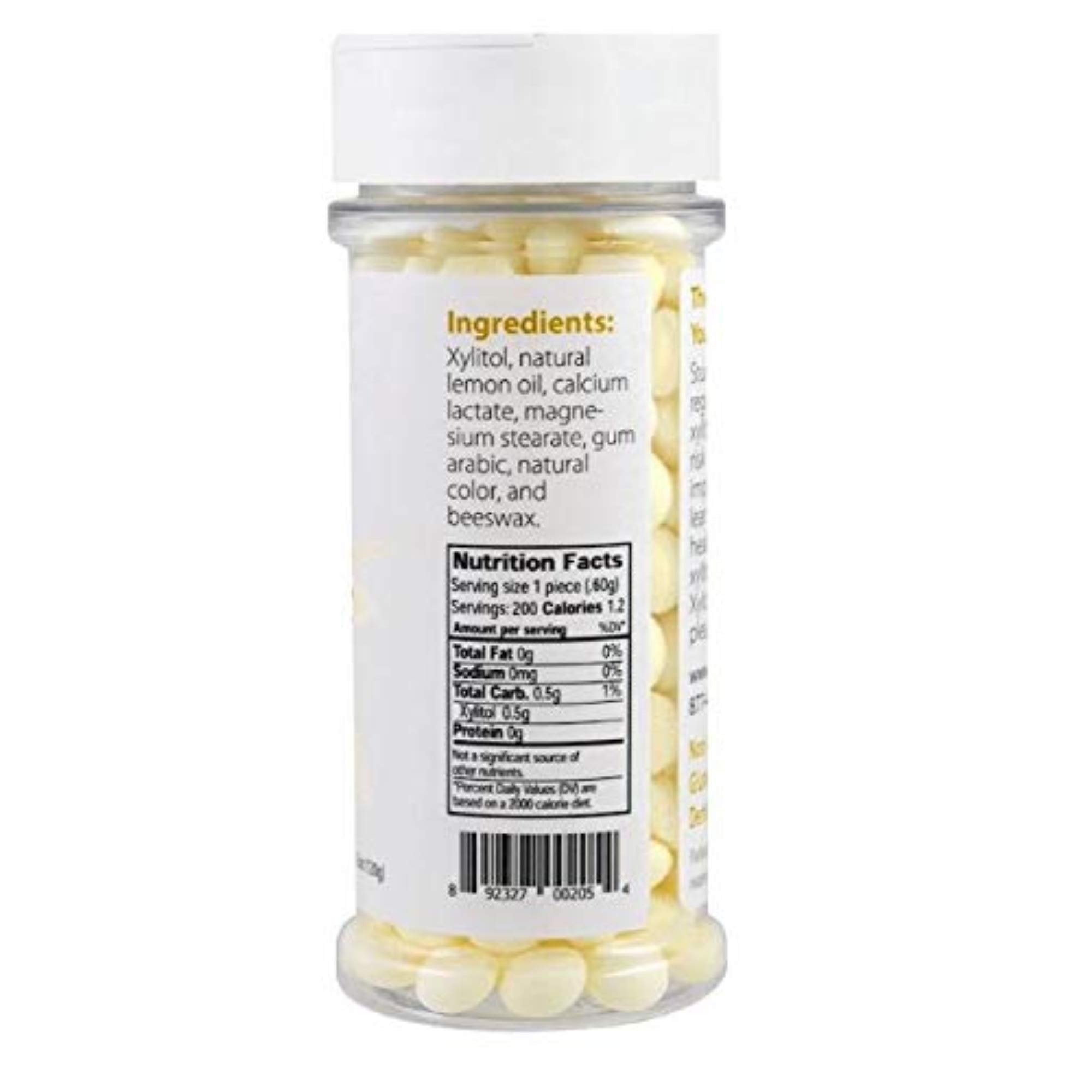 XyloBurst Sugar Free Xylitol Mints for Fresh Breath - 200 Count Lemon Flavored Oral Care Mints | Gluten Free, Vegan & Keto Friendly | Aspartame Free | Perfect for After Meals, Travel & Bad Breath Relief