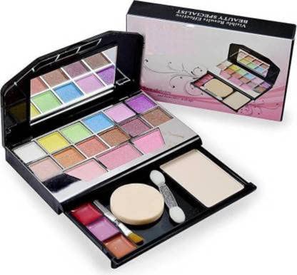 DATNASAYAD Mini Makeup Kit for Girls and Women - 12 Color Eyeshadow Palette with Lip Gloss & Blush - Perfect for Travel, Parties, and Everyday Makeup