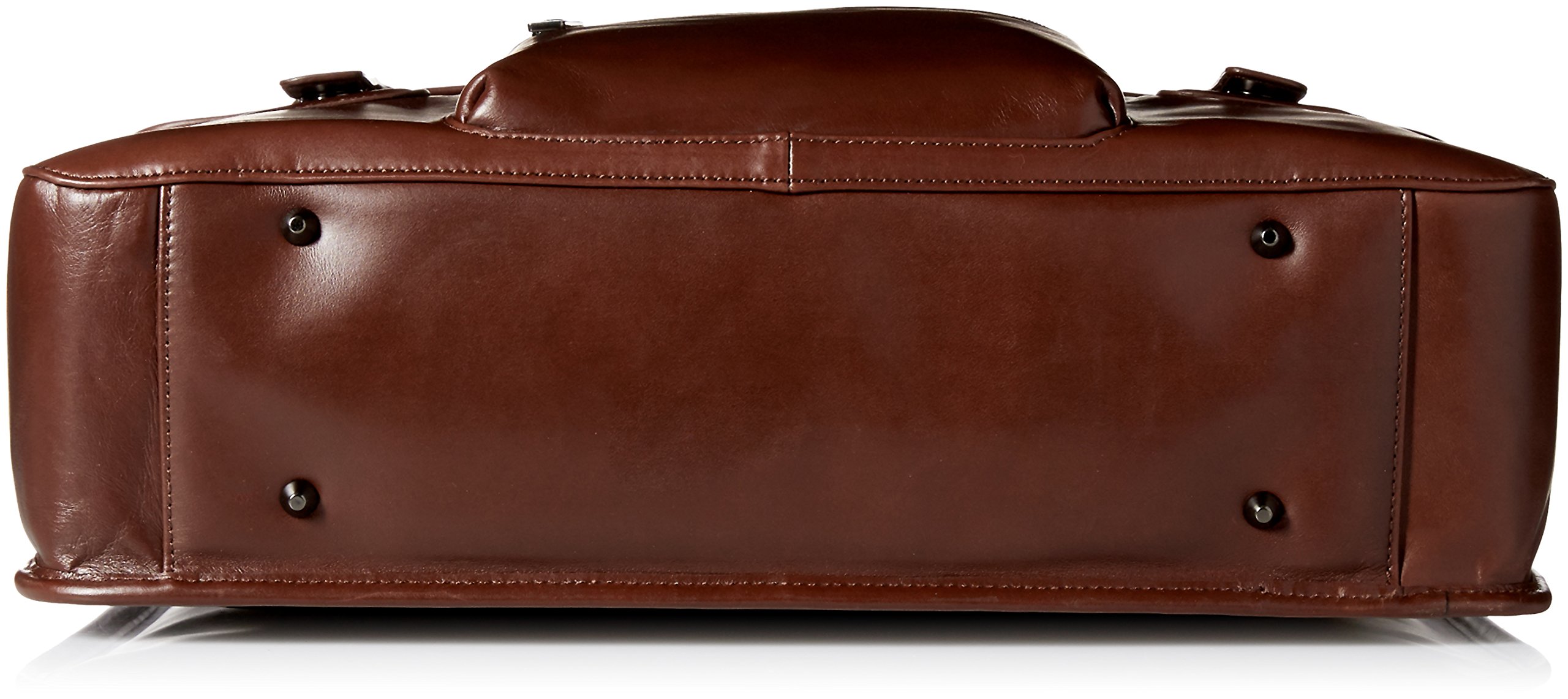 Premium Genuine Leather Messenger Bag for Men - Classic Brown, One Size - Perfect for Business, Travel & Everyday Use