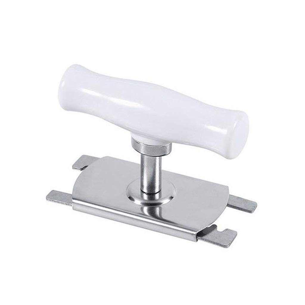 Stainless Steel Adjustable Bottle Opener - Manual Can & Jar Opener Tool (1-4 Inches) for Kitchen, Camping, BBQ & Parties - Durable Lid Opener Gadget (Color: A)