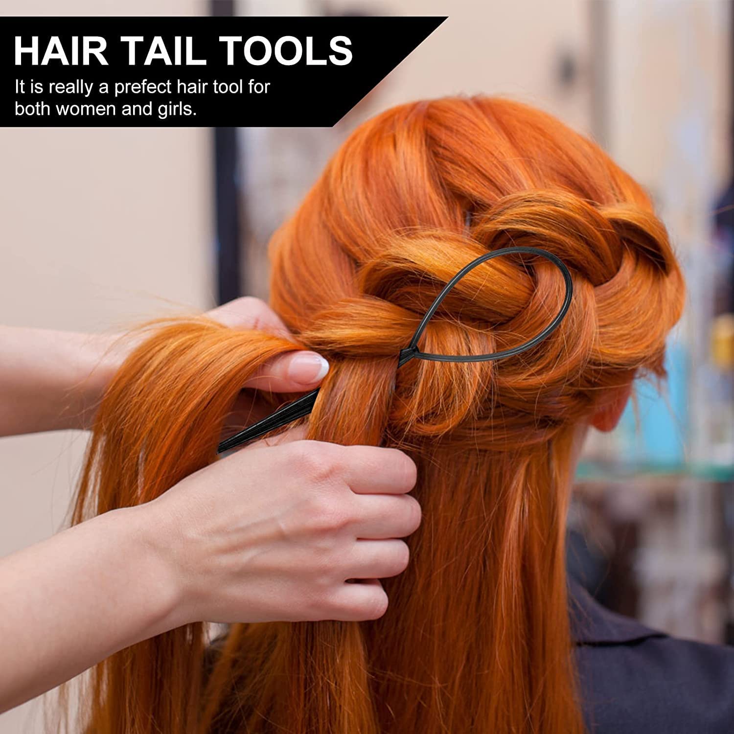 French Braid Maker Tool Set - 4 Piece Hair Braiding & Styling Kit for Women & Girls | Easy DIY Hair Accessories for Parties, Weddings & Everyday Hairstyles