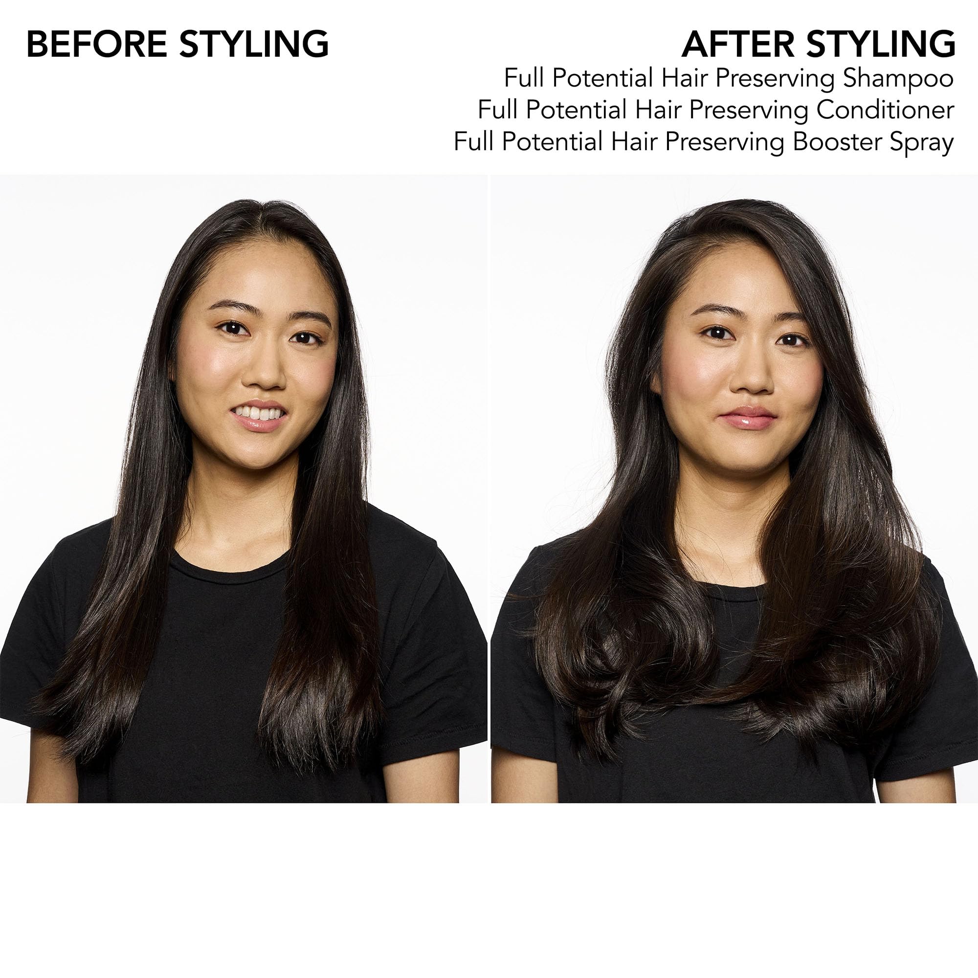 Bumble and bumble Full Potential Hair Preserving Shampoo & Conditioner Set with Booster Spray | Sulfate-Free Hair Care for Damaged Hair | Perfect for Daily Use, Salon-Quality Treatment at Home