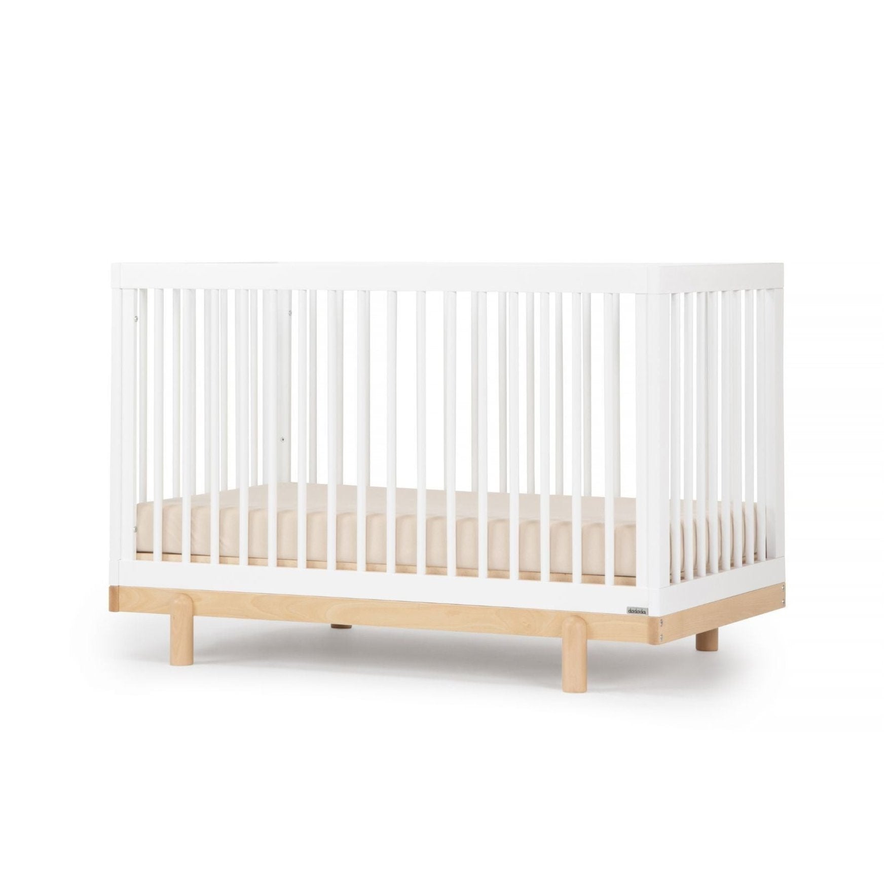 Bliss 4-in-1 Convertible Baby Crib - Toddler Bed, Daybed & Full-Size Bed | Safe & Stylish Nursery Furniture for Newborns to Teens | Perfect for Bedrooms, Daycare & Guest Rooms