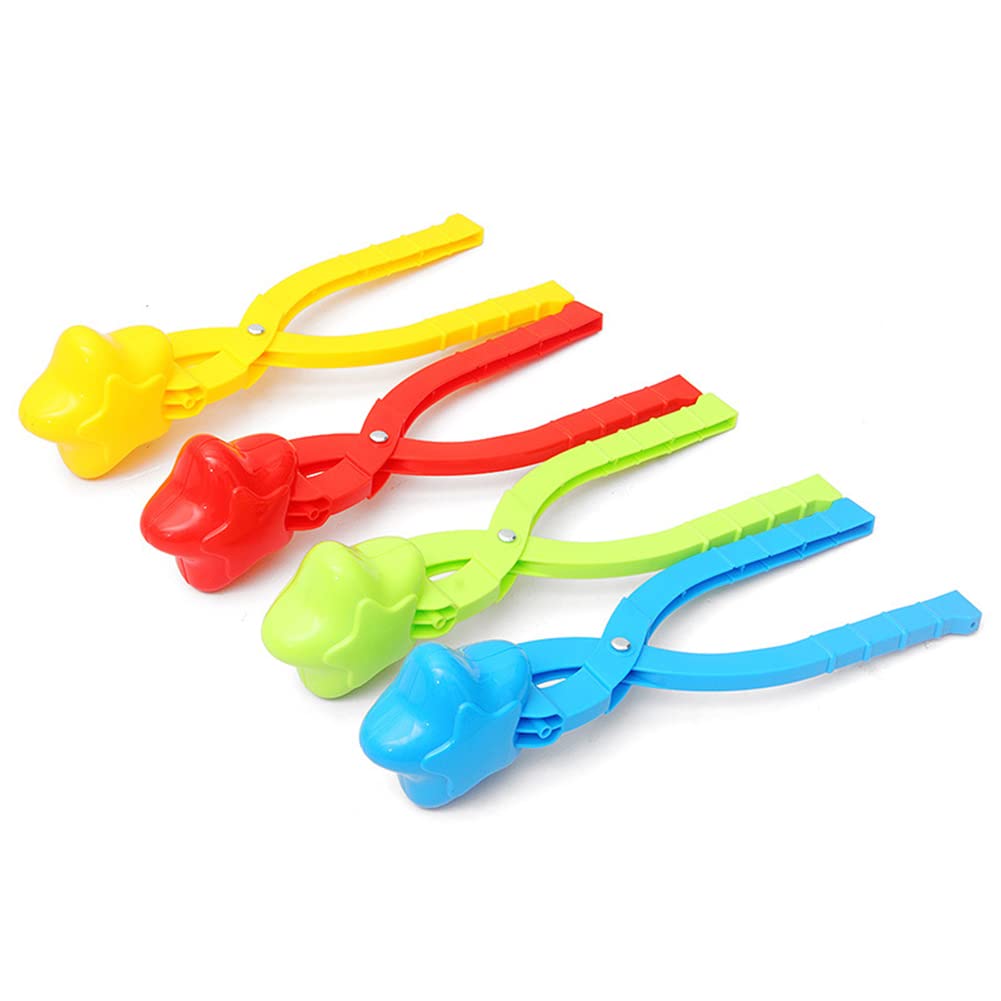 AIZHIYI Star Snowball Maker Clip - Winter Snow Ball Mold for Kids - Fun Snowball Fight Toy for Outdoor Winter Games & Snow Play