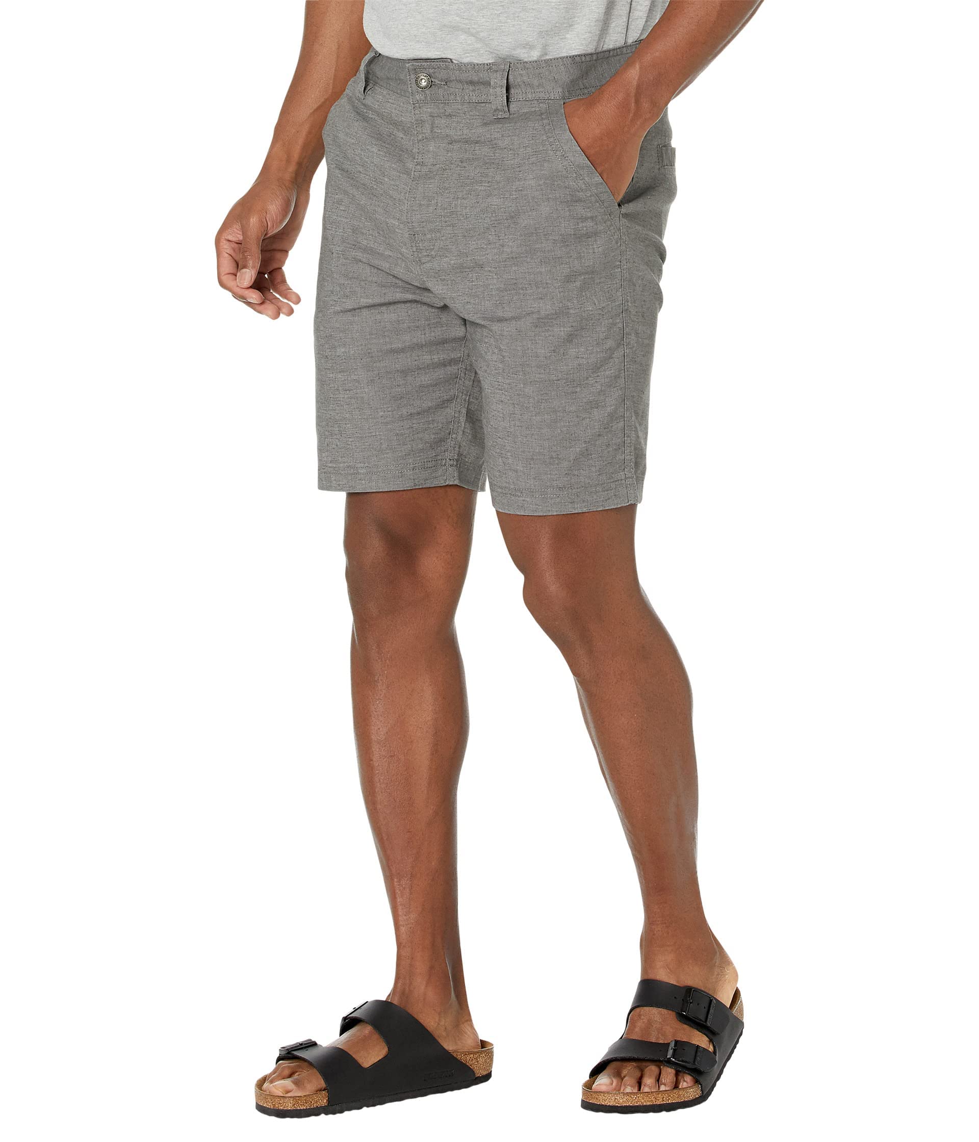 prAna Men's Furrow Shorts - Lightweight Hiking & Travel Shorts for Outdoor Adventures, Gym & Casual Wear