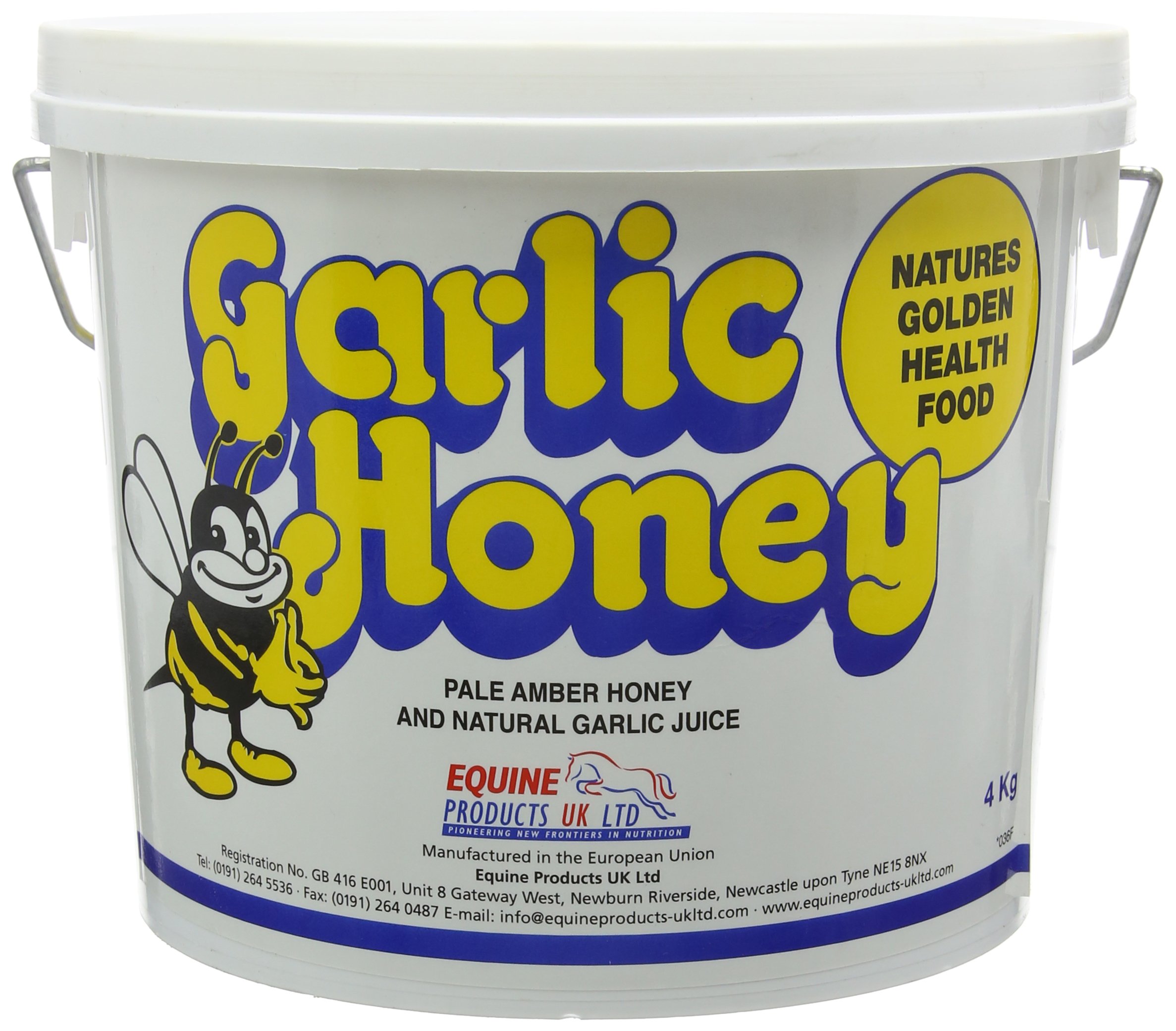 Garlic Honey Horse Supplement - 4kg Natural Immune Booster for Horses | Supports Respiratory Health & Performance | Ideal for Training, Competition & Daily Care