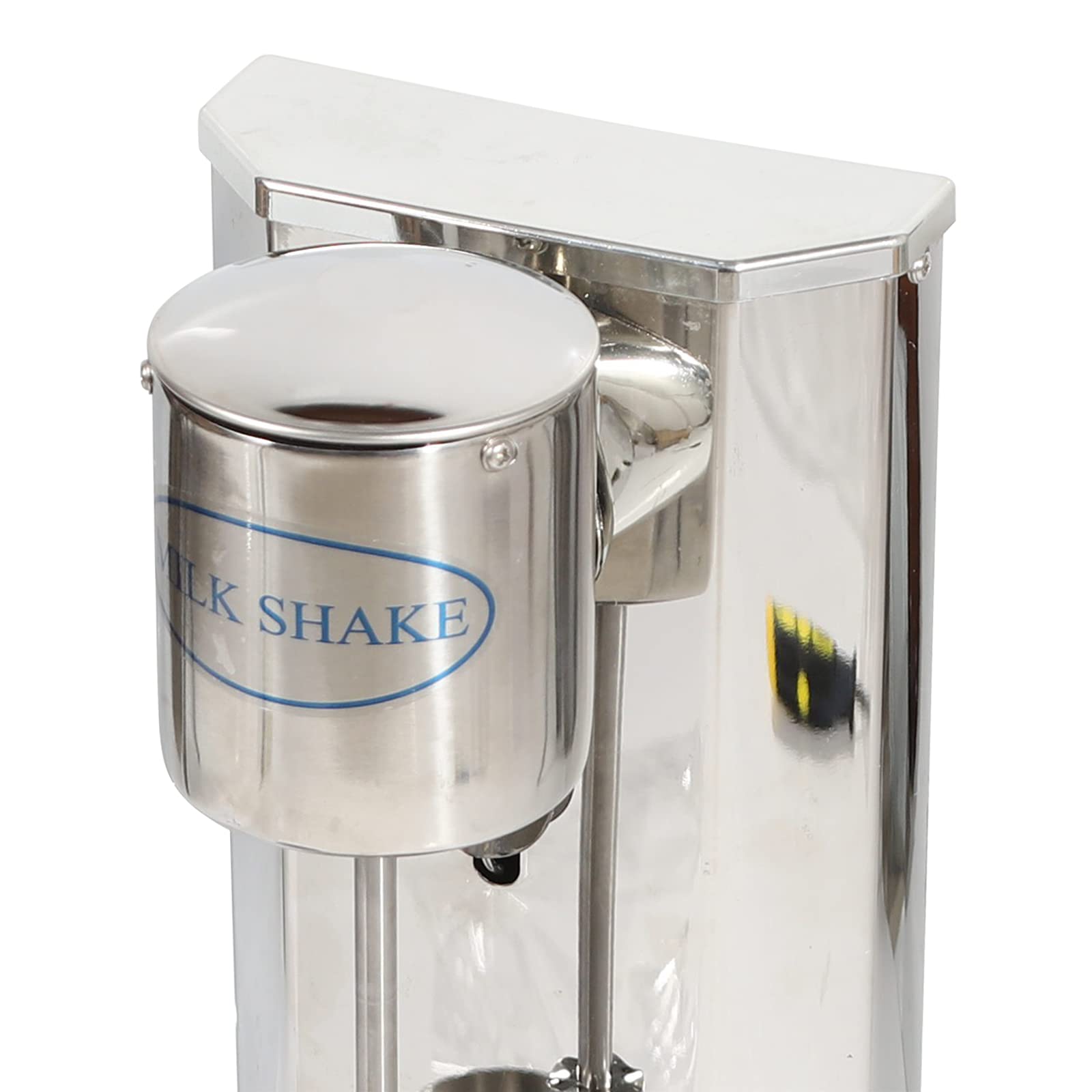 LOYALHEARTDY Stainless Steel Milkshake Maker & Smoothie Blender Machine - 21oz Cup for Protein Shakes, Cocktails, Malted Milks - Perfect for Home Bars, Cafes, and Healthy Smoothie Making