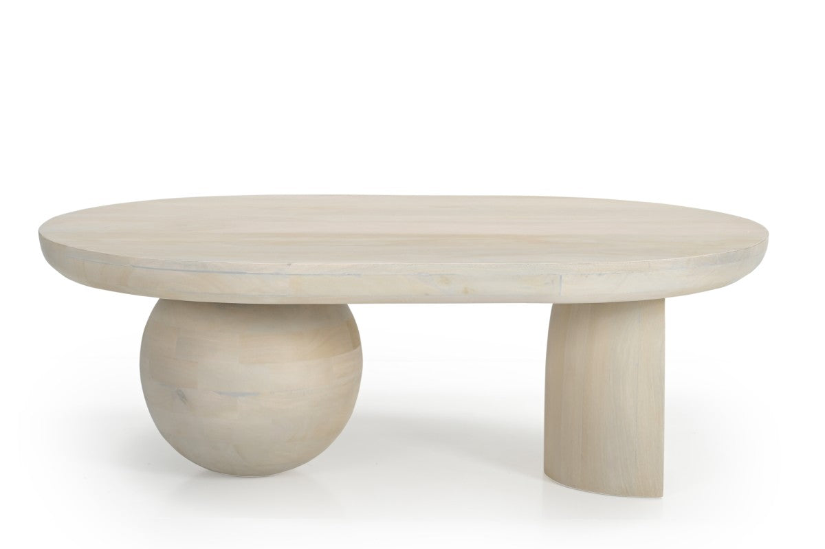 Modern White Coffee Table - Stylish & Durable for Living Room, Cafe, or Office Decor - Perfect for Small Spaces & Home Furnishing