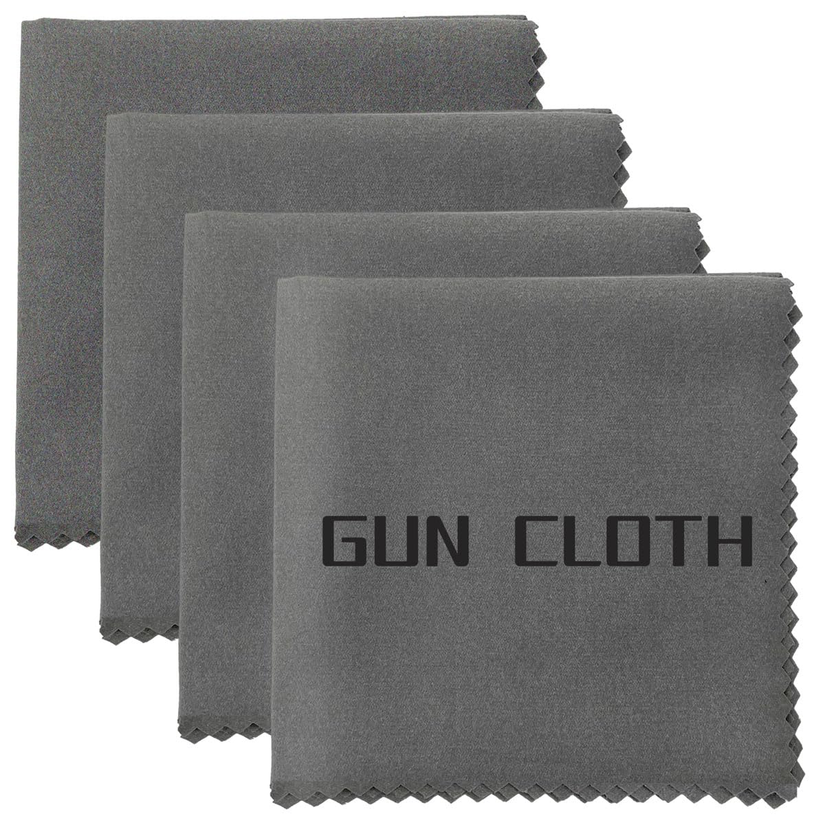 4 Pack Microfiber Gun Cleaning Cloths - 12