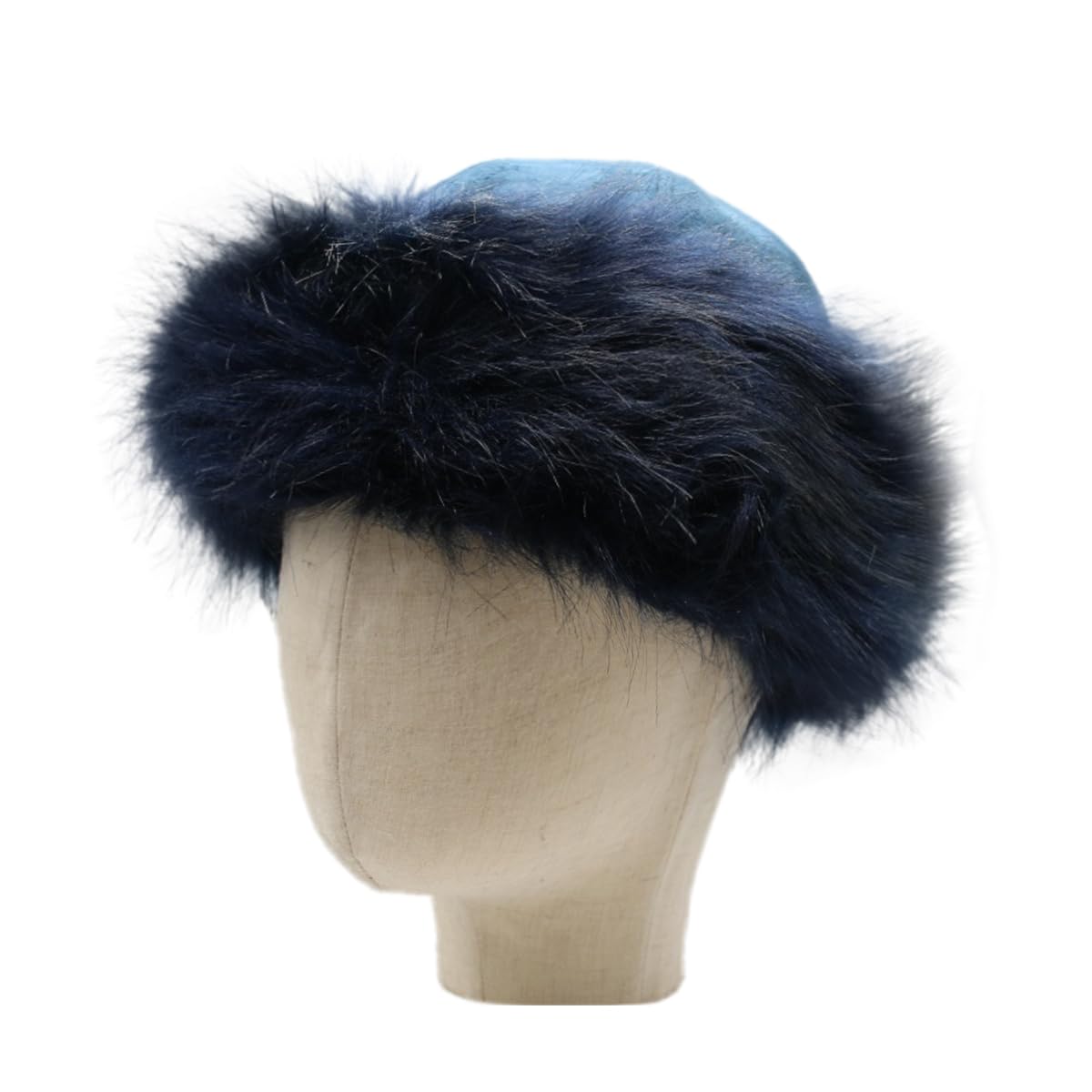 Faux Fur Winter Hat Headband - Russian Style Warm Snow Cap for Women & Men - Perfect for Skiing, Snowboarding & Cold Weather Fashion