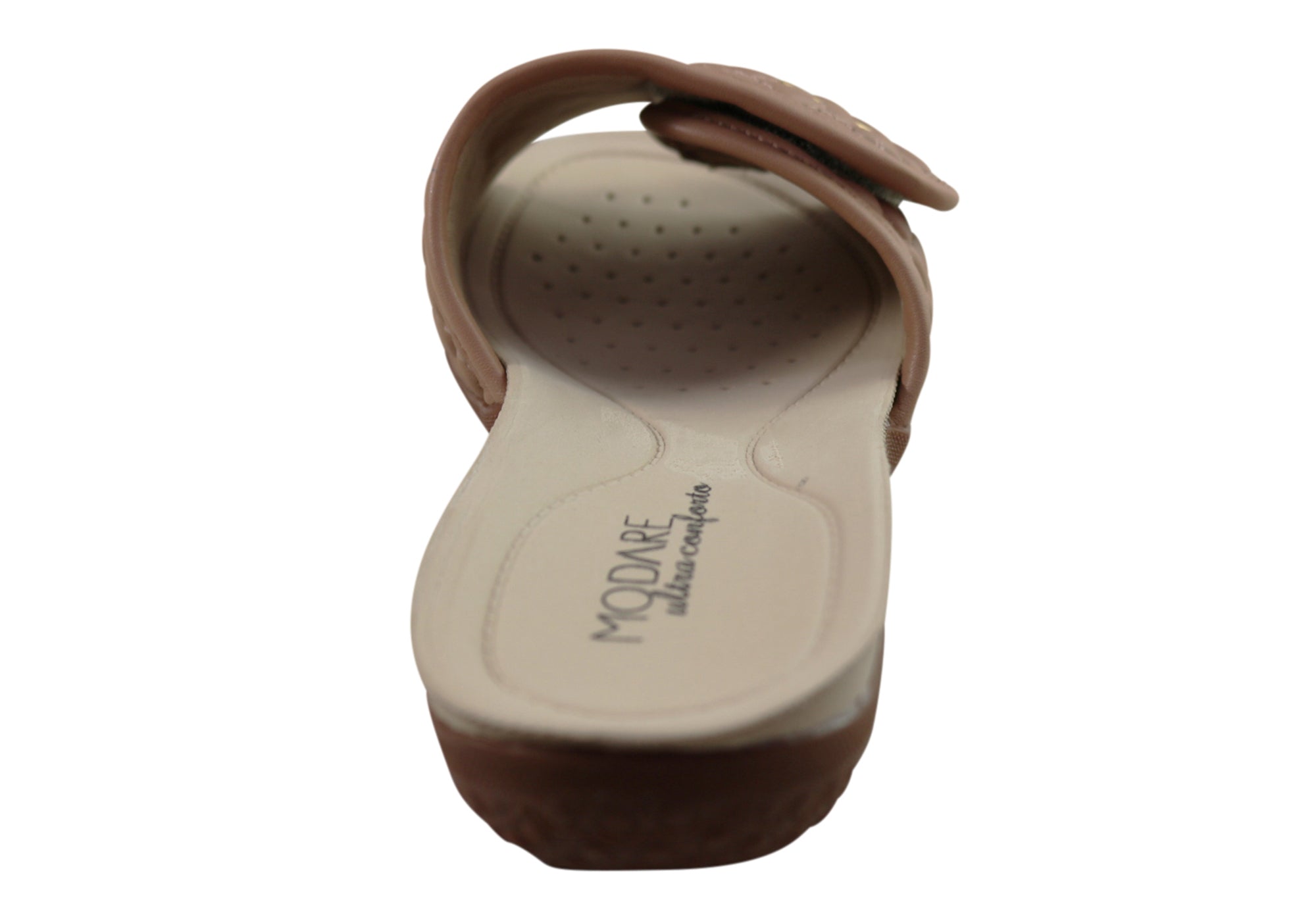 Modare Ultra Comfort Jacinda Women's Adjustable Slide Sandals - Lightweight & Cushioned for Walking, Beach, Pool & Home Use