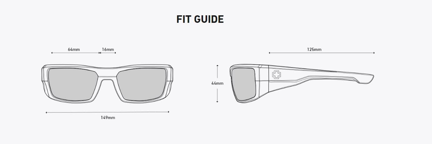 Spy Dirk Polarized Sunglasses for Men & Women - UV Protection, Anti-Glare, Lightweight & Stylish - Perfect for Driving, Running, and Outdoor Activities