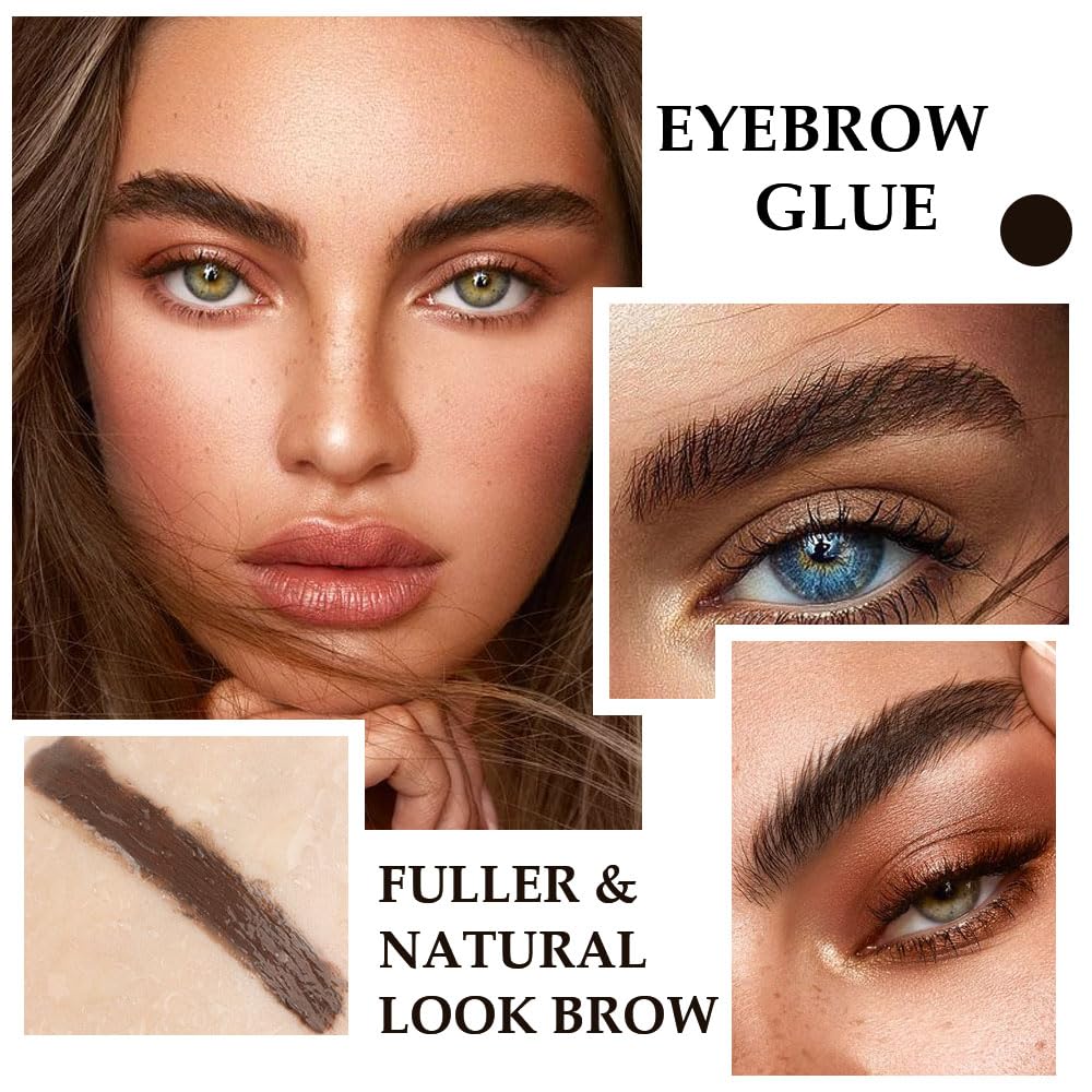 Kaely Thickening Brow Mascara - Waterproof Tinted Eyebrow Gel for Natural Looking Brows, Vegan & Cruelty-Free Eyebrow Makeup (07 Espresso) - Perfect for Daily Use, Special Occasions & On-The-Go Touch Ups