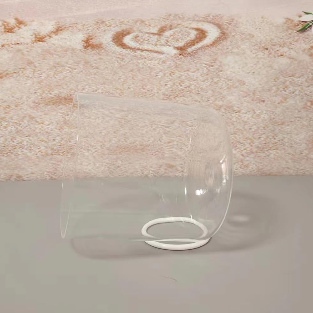 6 Inch Clear G Note Throat Chakra Quartz Crystal Singing Bowl with Mallet & O-Ring - Perfect for Meditation, Sound Healing, and Chakra Balancing