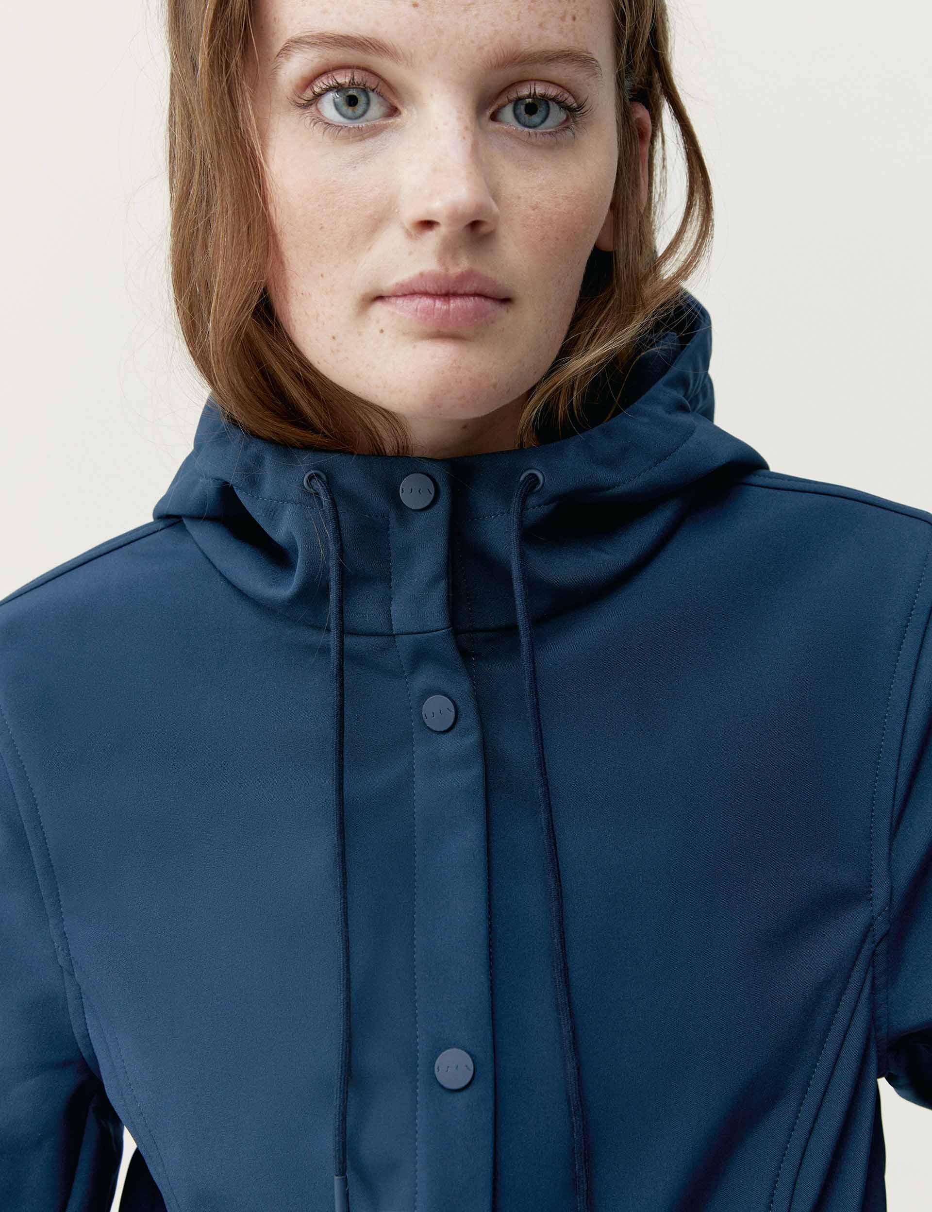 Sailor Blue Trench Coat for Women - Classic Waterproof Windbreaker Jacket for Fall & Spring | Perfect for Office, Travel & Outdoor Activities