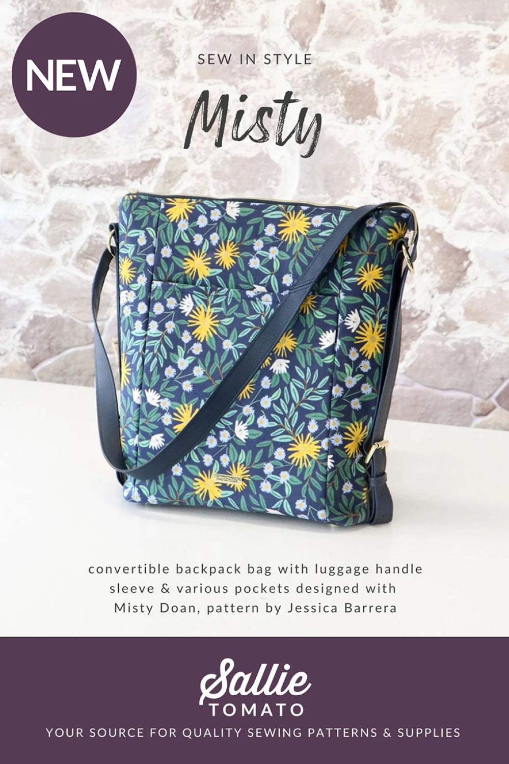 Misty Bag Pattern - Stylish and Trendy Crossbody Bag for Women | Perfect for Everyday Use, Travel, and Shopping