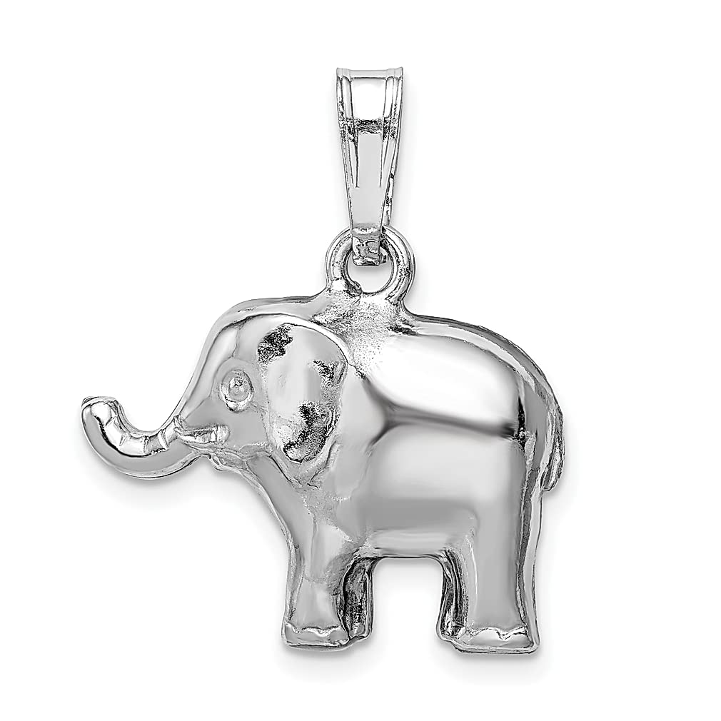 925 Sterling Silver Elephant Pendant Charm Necklace for Women - Dainty Animal Jewelry Gift for Her - Perfect for Birthdays, Anniversaries & Everyday Elegance
