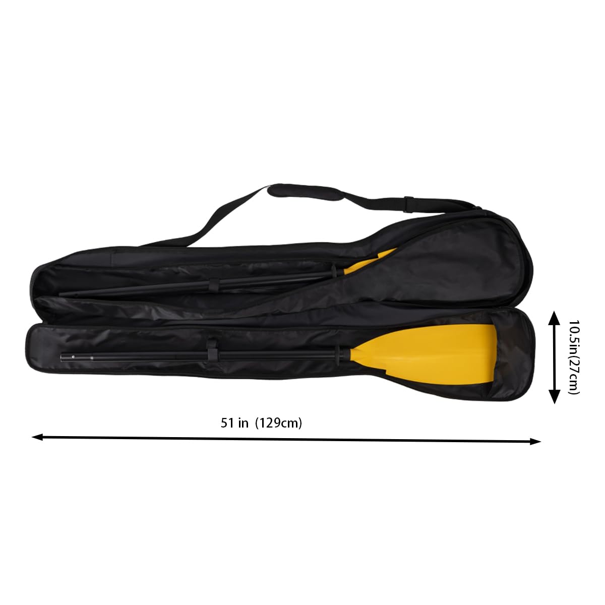 Premium Waterproof Kayak Paddle Bag for 2-Piece Adjustable Paddles - Lightweight & Durable Storage Case for Kayaking, Canoeing, and Outdoor Adventures