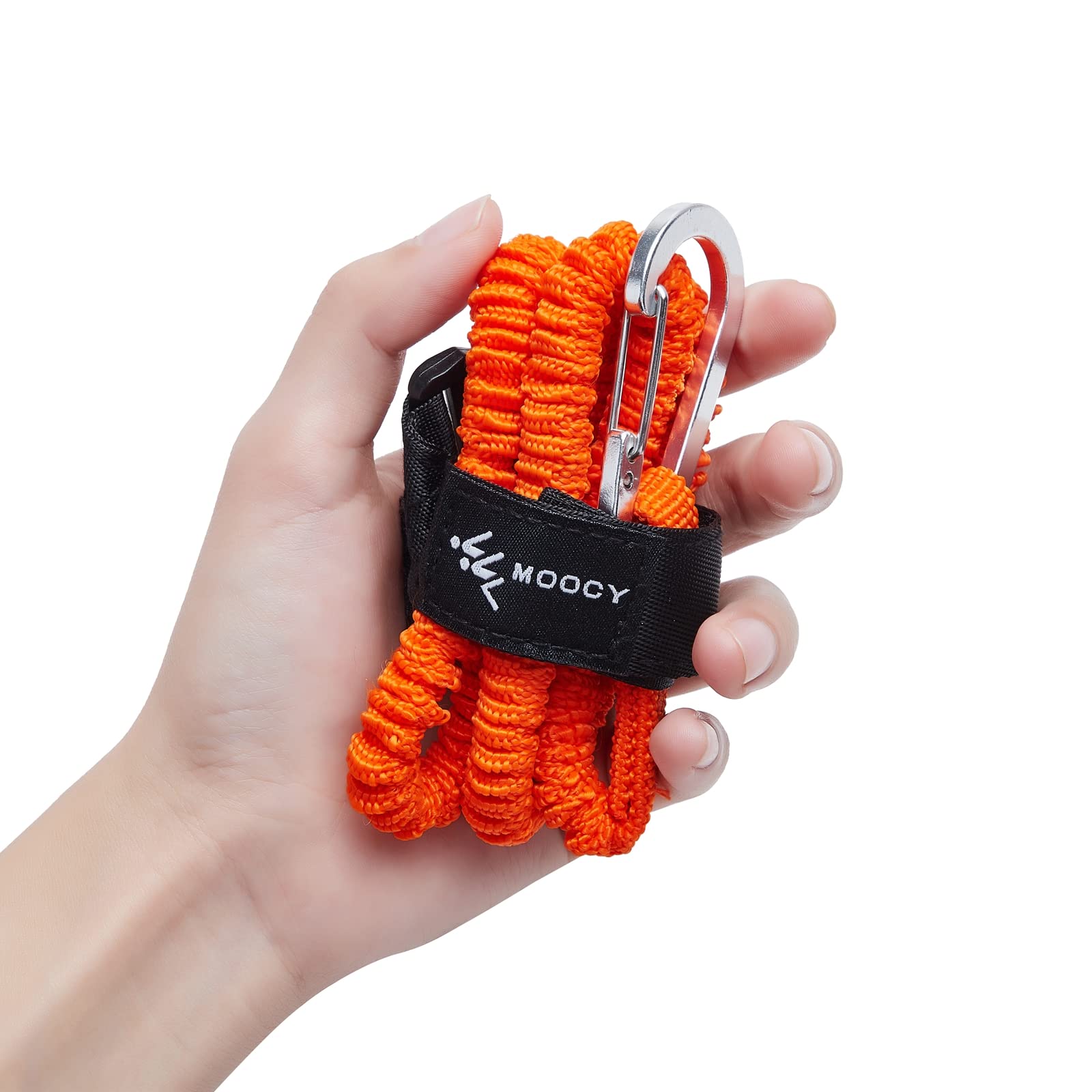 **Stretchable Coiled Kayak Paddle Leash & Rod Lanyard - Durable Kayak Fishing Accessories for Paddles, Fishing Rods (Perfect for Kayaking, Canoeing & Water Sports)**