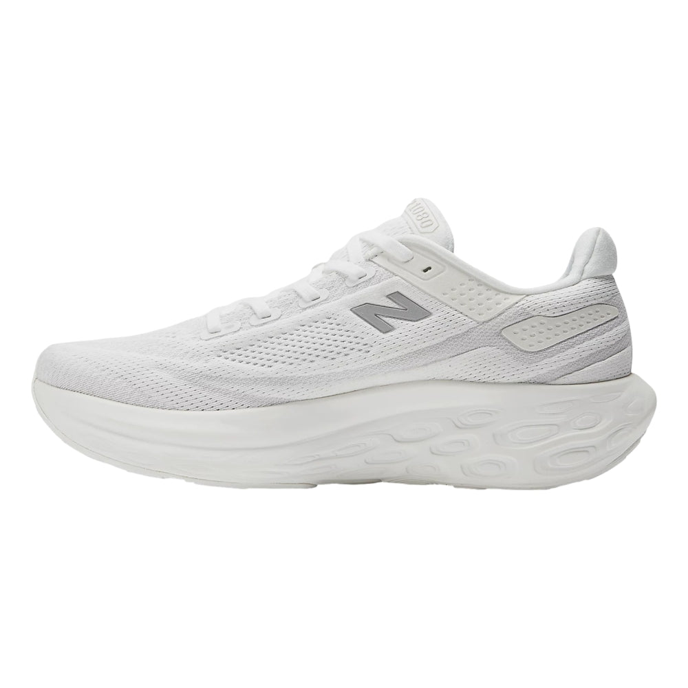 New Balance Women's Fresh Foam X 1080v13 Running Shoes in White - Perfect for Long Distance Running & Gym Workouts