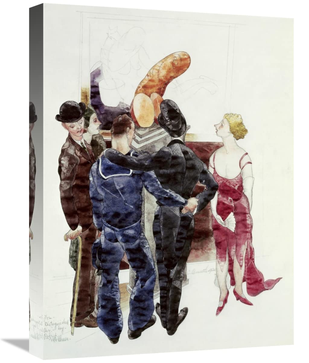 22 in. Distinguished Air Art Print by Charles Demuth - Vintage Modernist Wall Decor for Living Room, Office & Gallery
