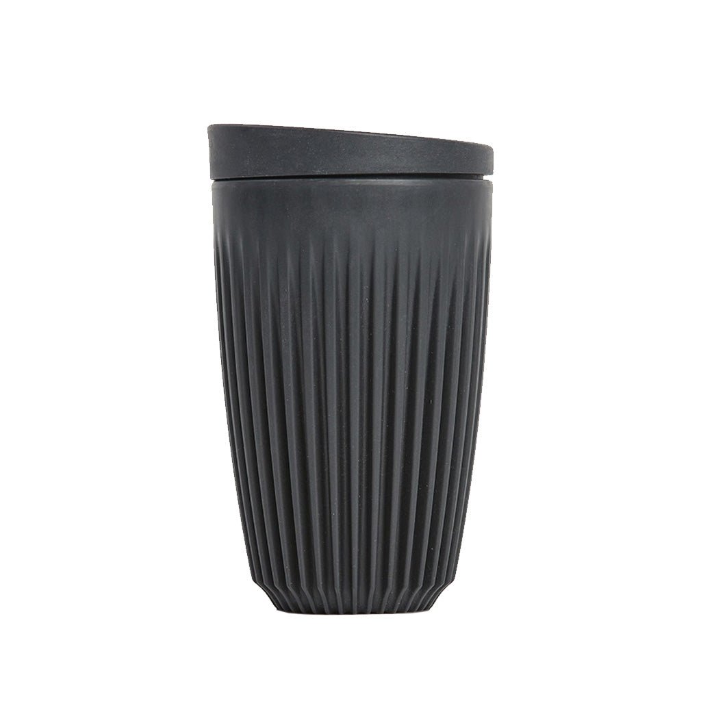 Huskee 12oz Reusable Coffee Cup with Lid - Eco-Friendly Travel Mug for Hot & Cold Drinks, Perfect for Office, Commuting and Outdoor Activities