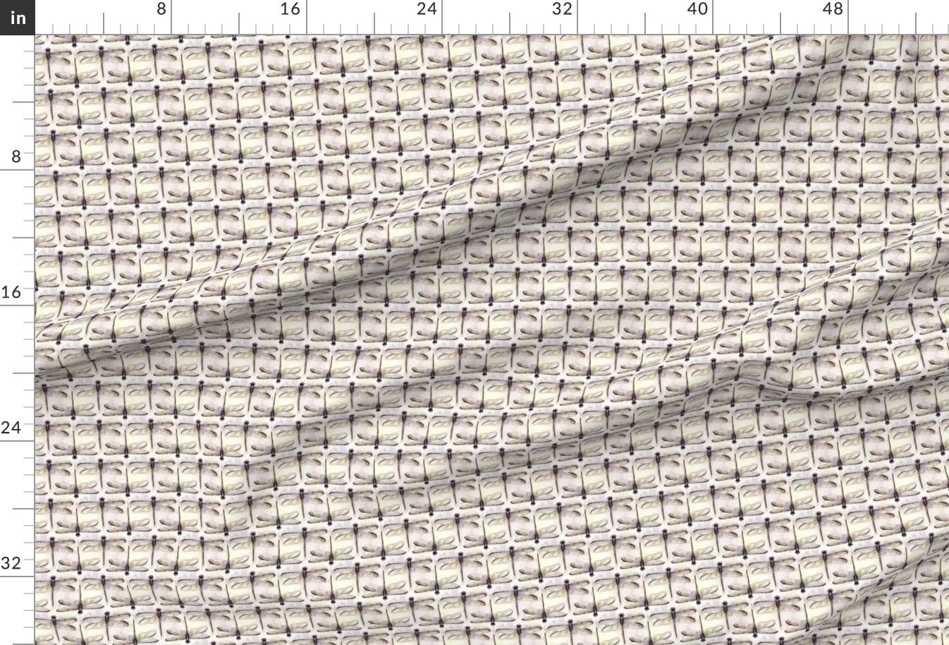 Nature Watercolor Dragonfly Printed Minky Fabric by The Yard - Soft Light Purple Dragonflies Design for Sewing Baby Blankets, Quilt Backing & Plush Toys - DIY Craft, Nursery Decor & Home Decor Projects