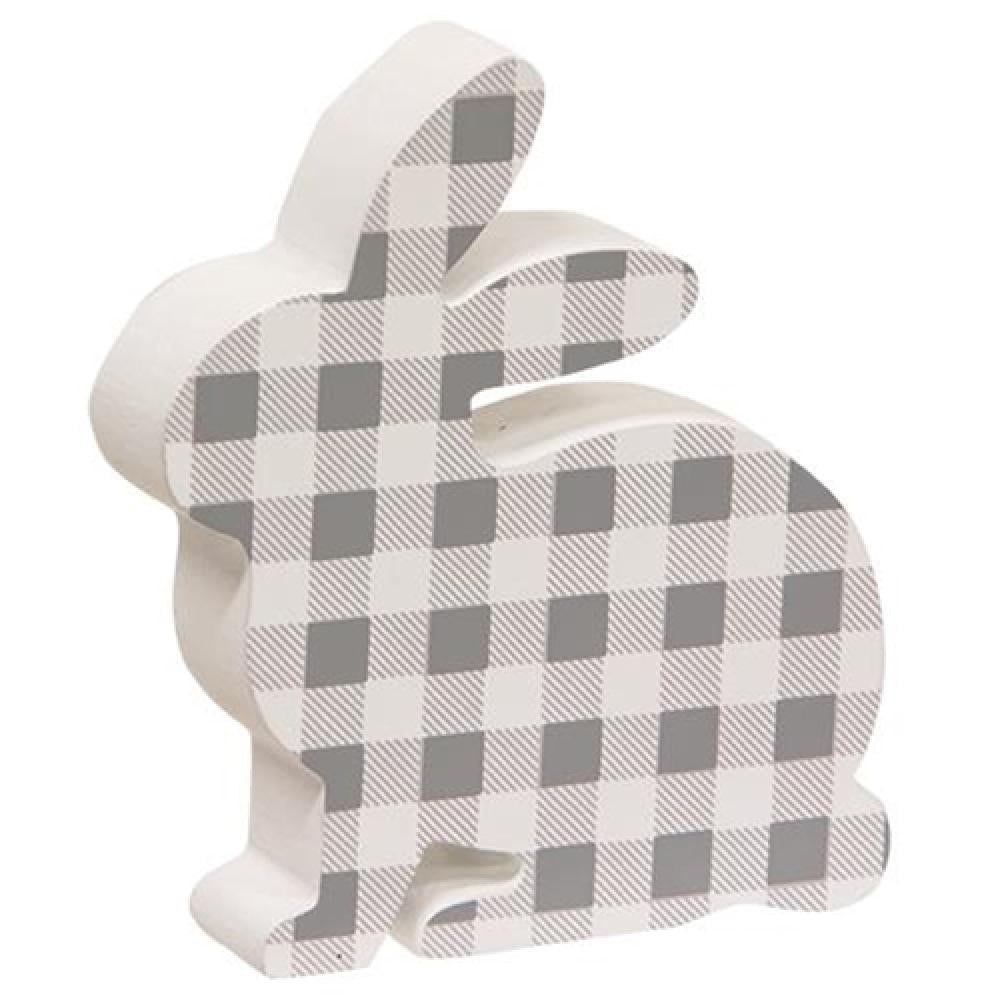Gray & White Buffalo Check Chunky Knit Throw Blanket - Soft Cozy Winter Plaid Blanket for Couch, Bed & Home Decor - Perfect for Living Room, Bedroom & Gift Giving