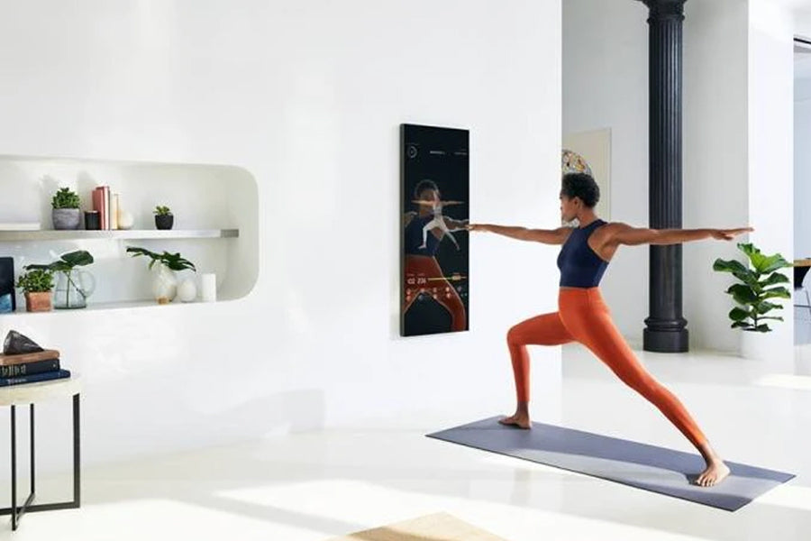 Lululemon Studio Mirror Pro - Smart Home Fitness Mirror with Live & On-Demand Workouts for Home Gym | Perfect for Yoga, HIIT, and Strength Training