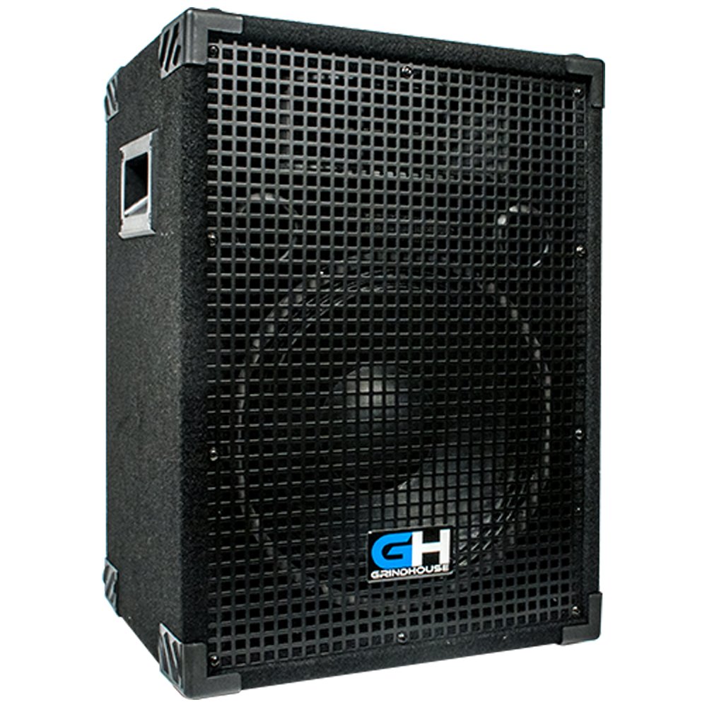 Grindhouse GH12L 12-Inch 2-Way Passive PA Speaker - 700W Full Range DJ & Live Sound Cabinet for Bands, Events, and Venues
