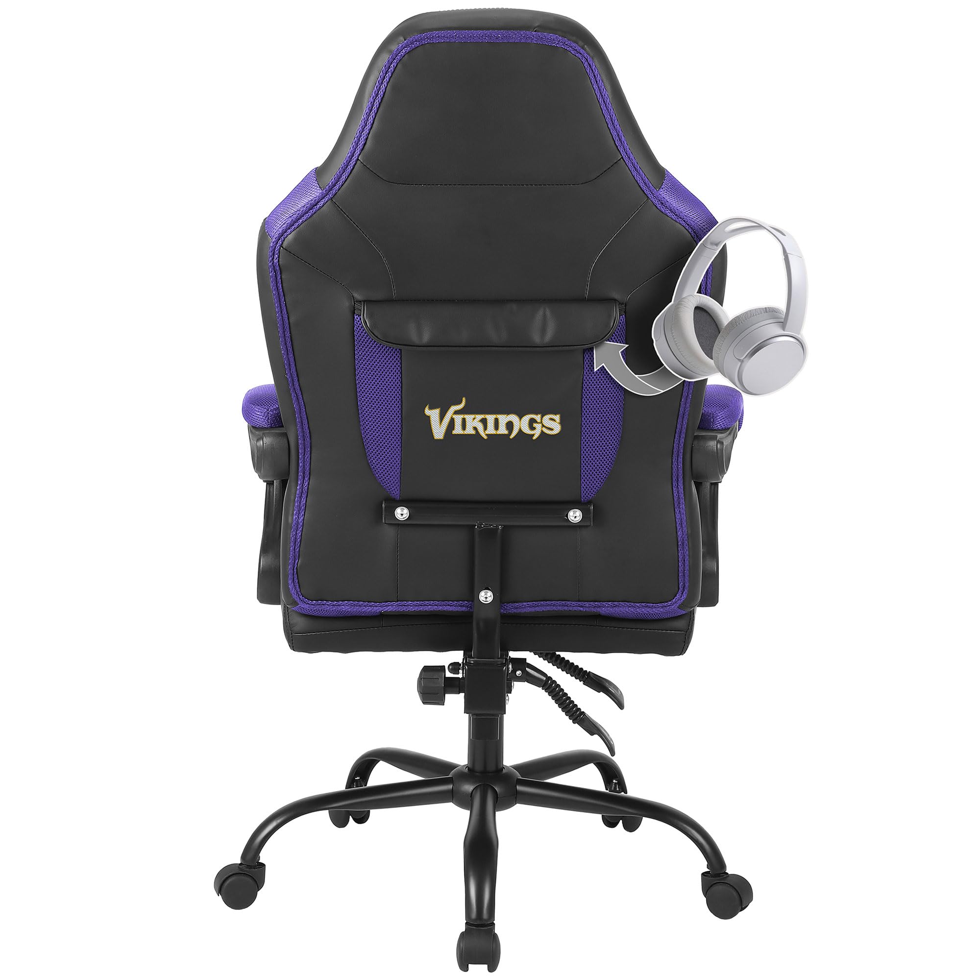 NFL Oversized Office Chair - Premium Gaming & Executive Desk Chair with Lumbar Support - Perfect for Sports Fans, Gamers & Home Office Use