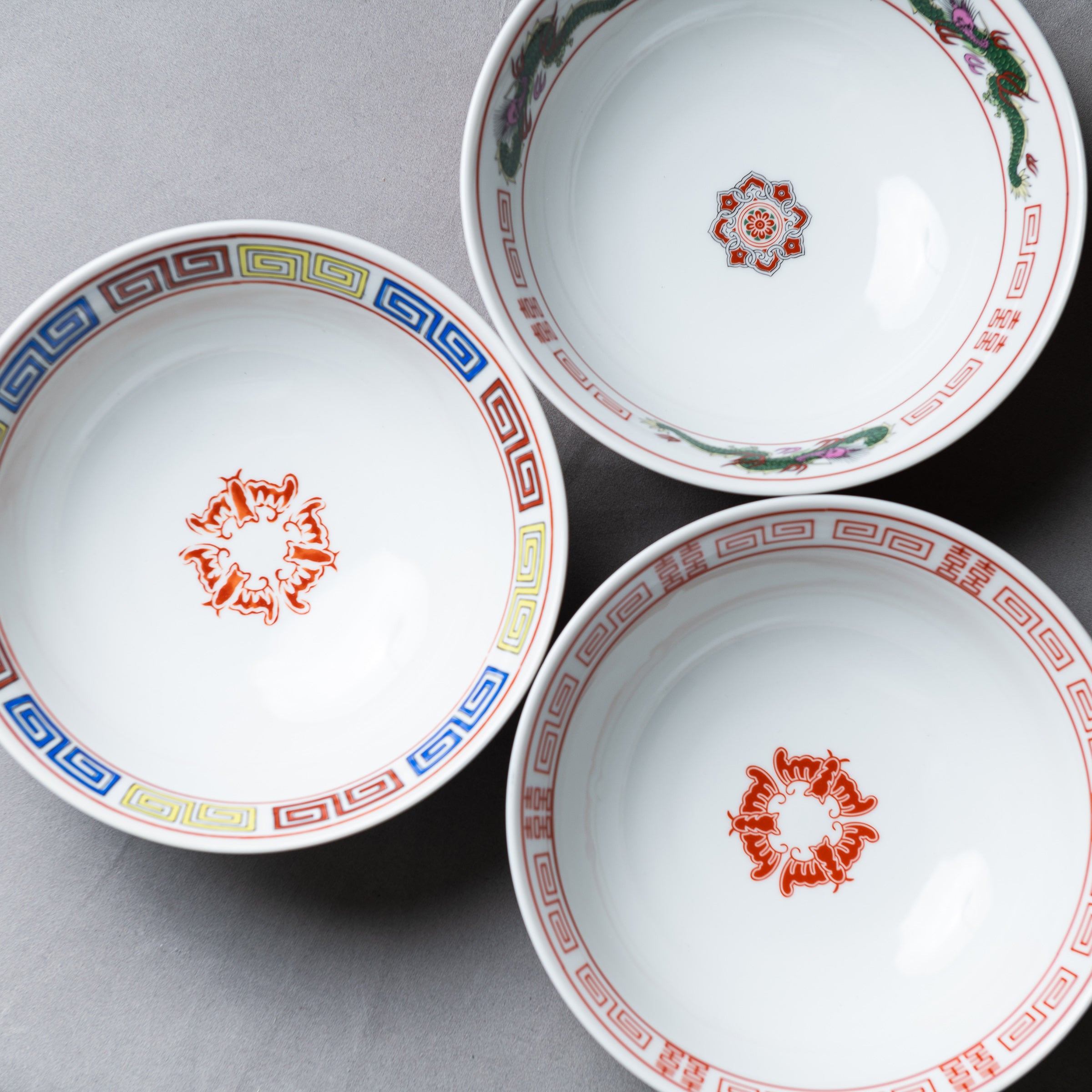 Authentic Japanese Ramen Bowl Set - 3 Sizes (Small/Medium/Large) | Microwave & Dishwasher Safe | Perfect for Home Dining, Restaurant Use & Gift Giving