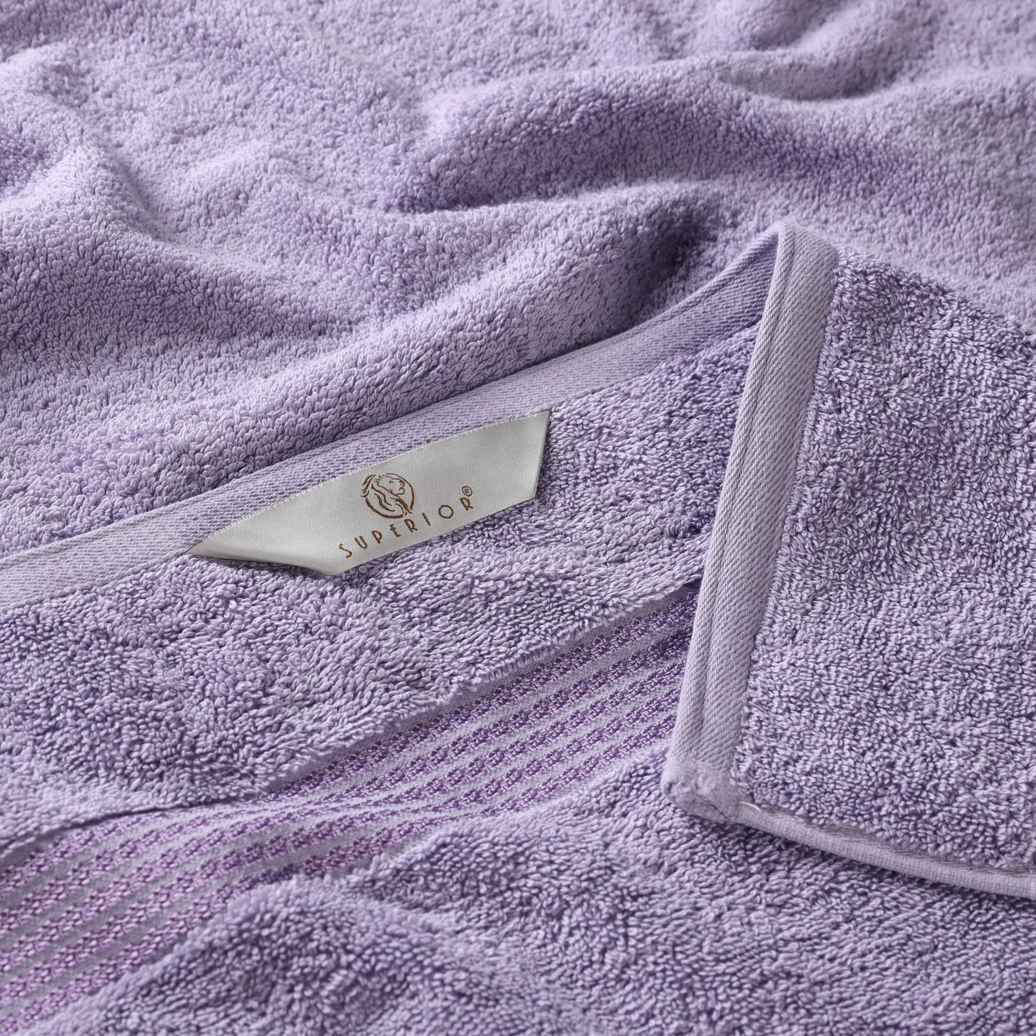 Premium Heritage Egyptian Cotton Bath Towel Set of 2 - Ultra Soft, Highly Absorbent & Quick Dry - Luxury Spa & Bathroom Essentials for Home & Hotel Use