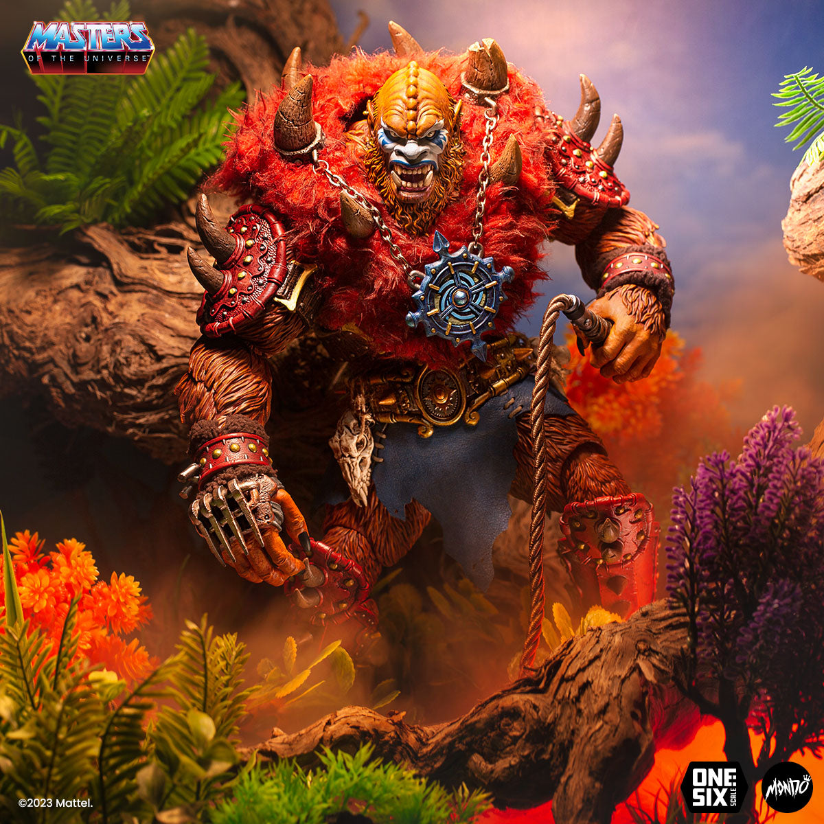 Masters of the Universe Beast Man 1/6 Scale Collectible Action Figure - Timed Limited Edition - Perfect for Display, Gifts, and He-Man Fans Collection